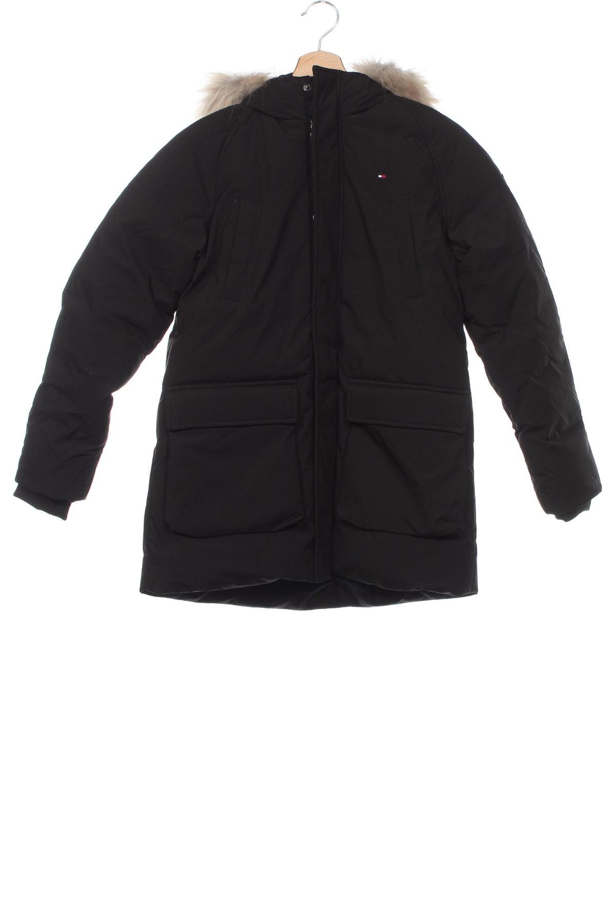 Kinderjacke Tommy Hilfiger, Größe 10-11y/ 146-152 cm, Farbe Schwarz, Preis € 87,99