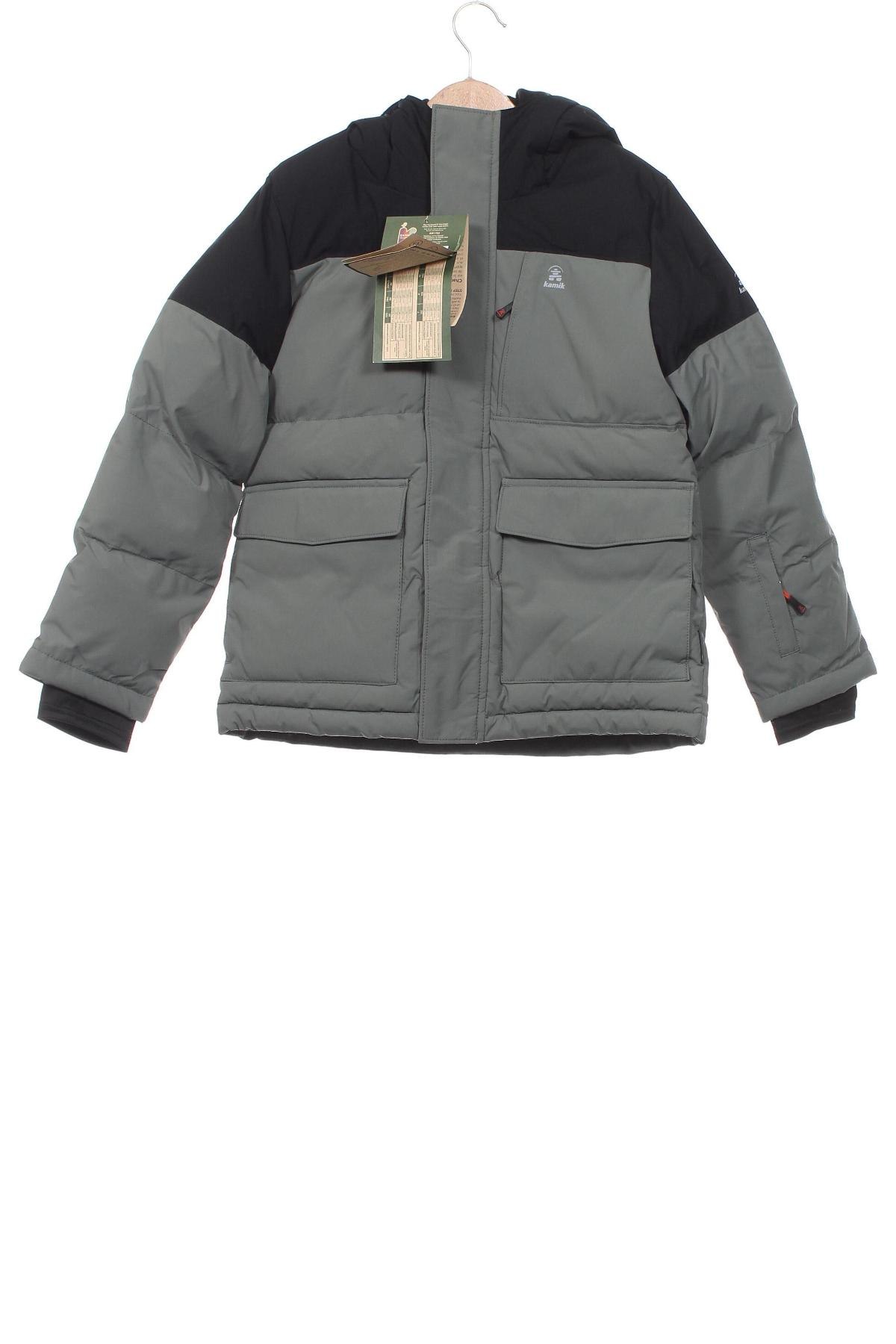 Παιδικό μπουφάν για χειμερινά σπο Kamik, Μέγεθος 6-7y/ 122-128 εκ., Χρώμα Πράσινο, Τιμή 40,99 €