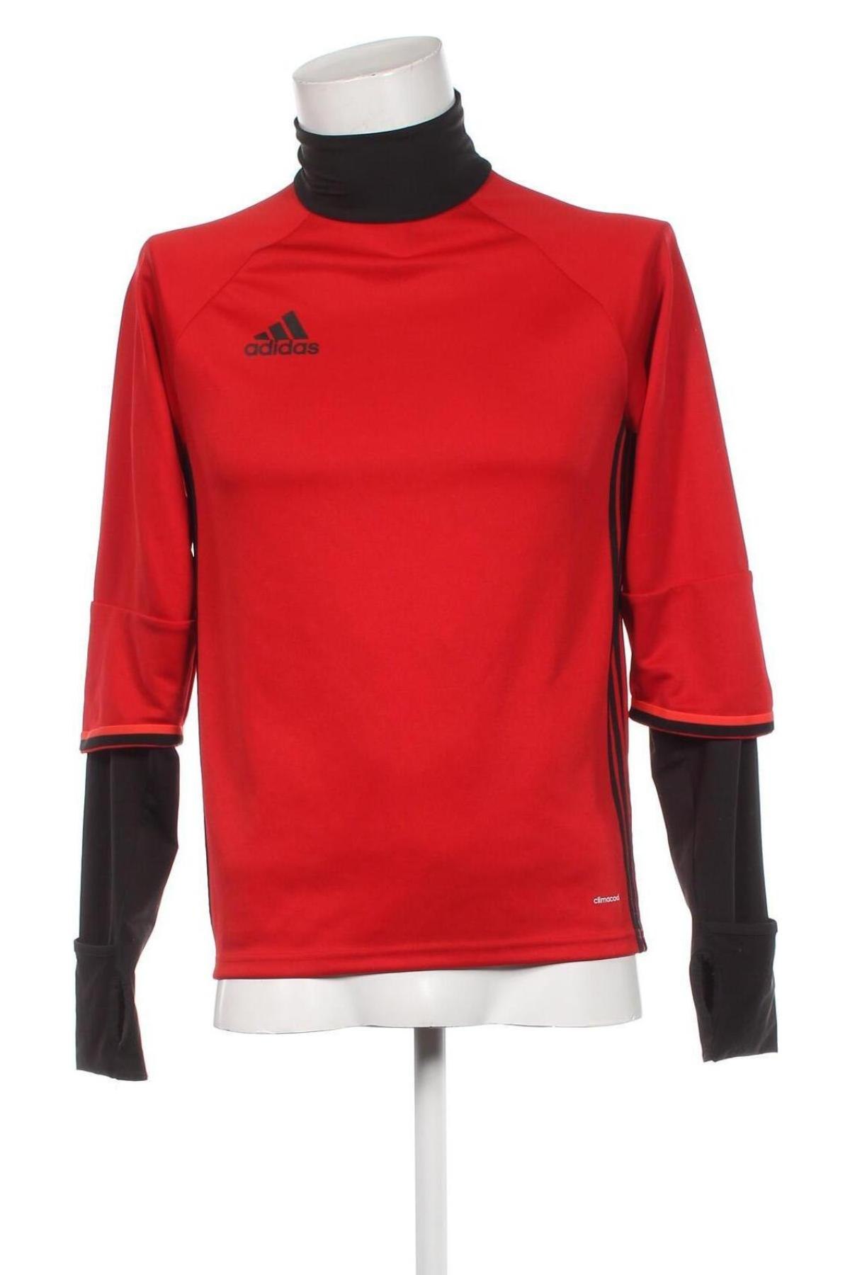 Herren Shirt Adidas, Größe S, Farbe Rot, Preis 10,99 €