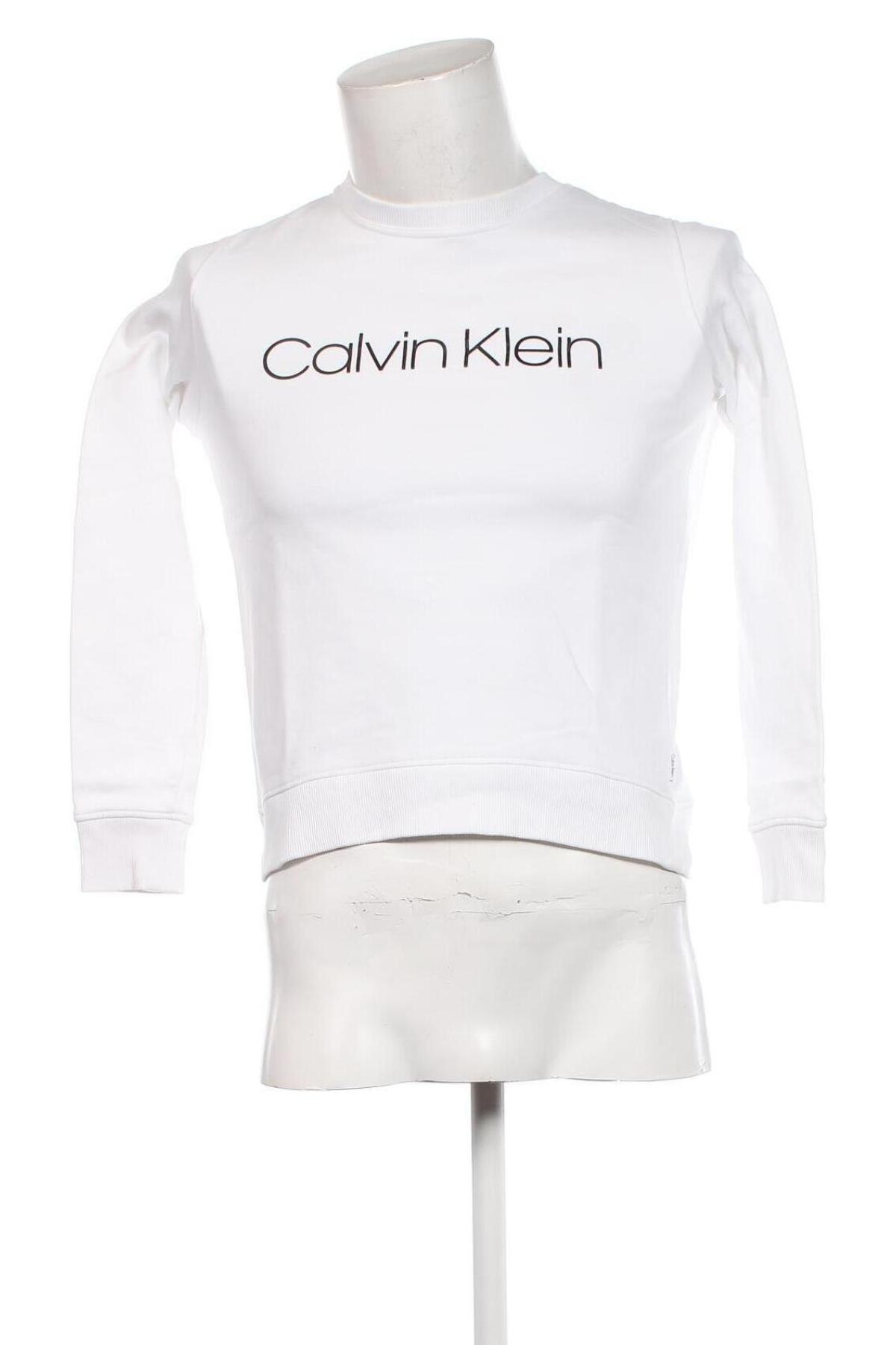 Ανδρική μπλούζα Calvin Klein Jeans, Μέγεθος S, Χρώμα Λευκό, Τιμή 50,99 €