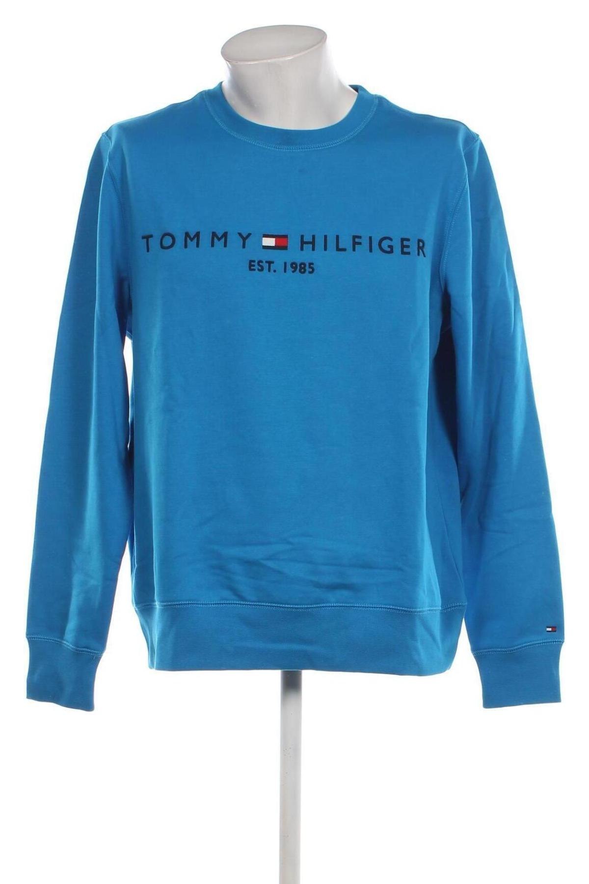 Bluză de bărbați Tommy Hilfiger, Mărime XL, Culoare Albastru, Preț 434,49 Lei