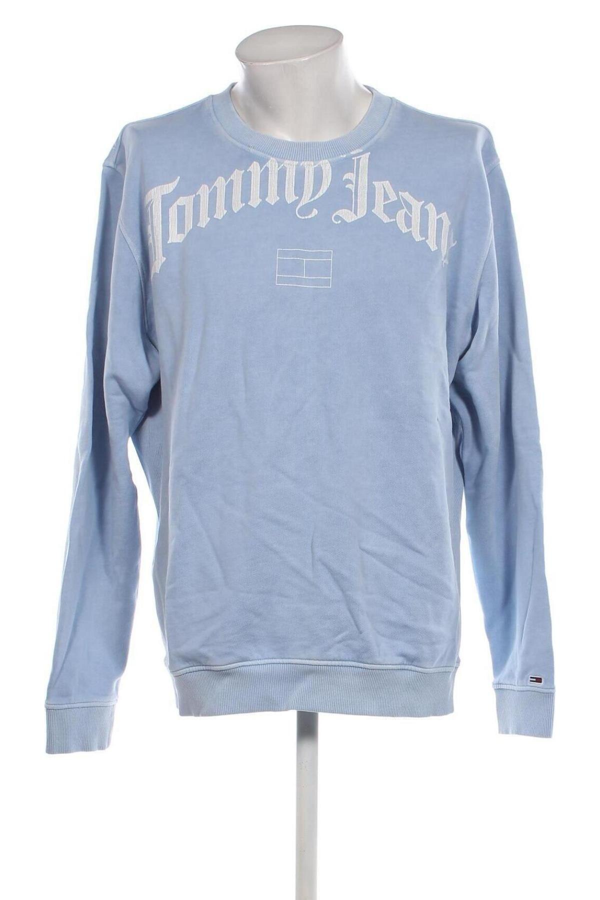 Herren Shirt Tommy Jeans, Größe XXL, Farbe Blau, Preis 80,29 €