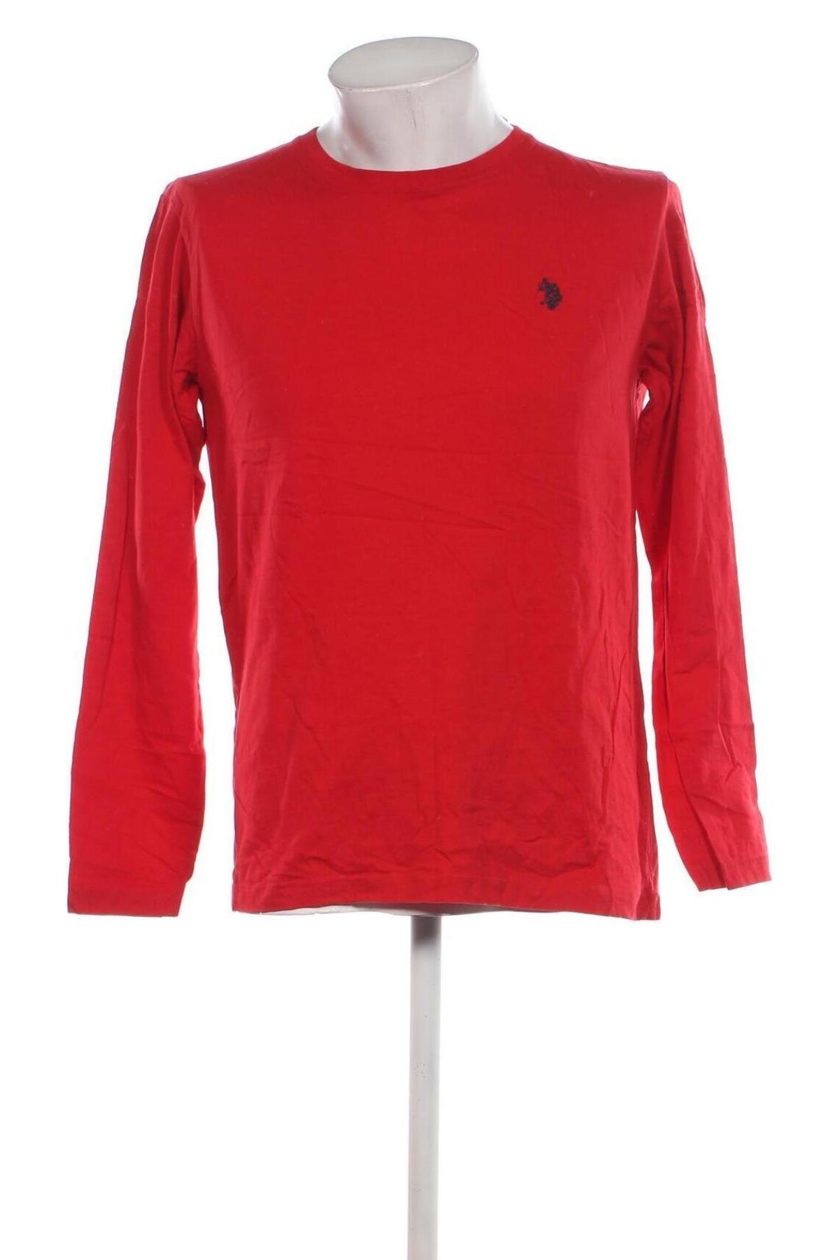 Herren Shirt U.S. Polo Assn., Größe L, Farbe Rot, Preis 16,99 €