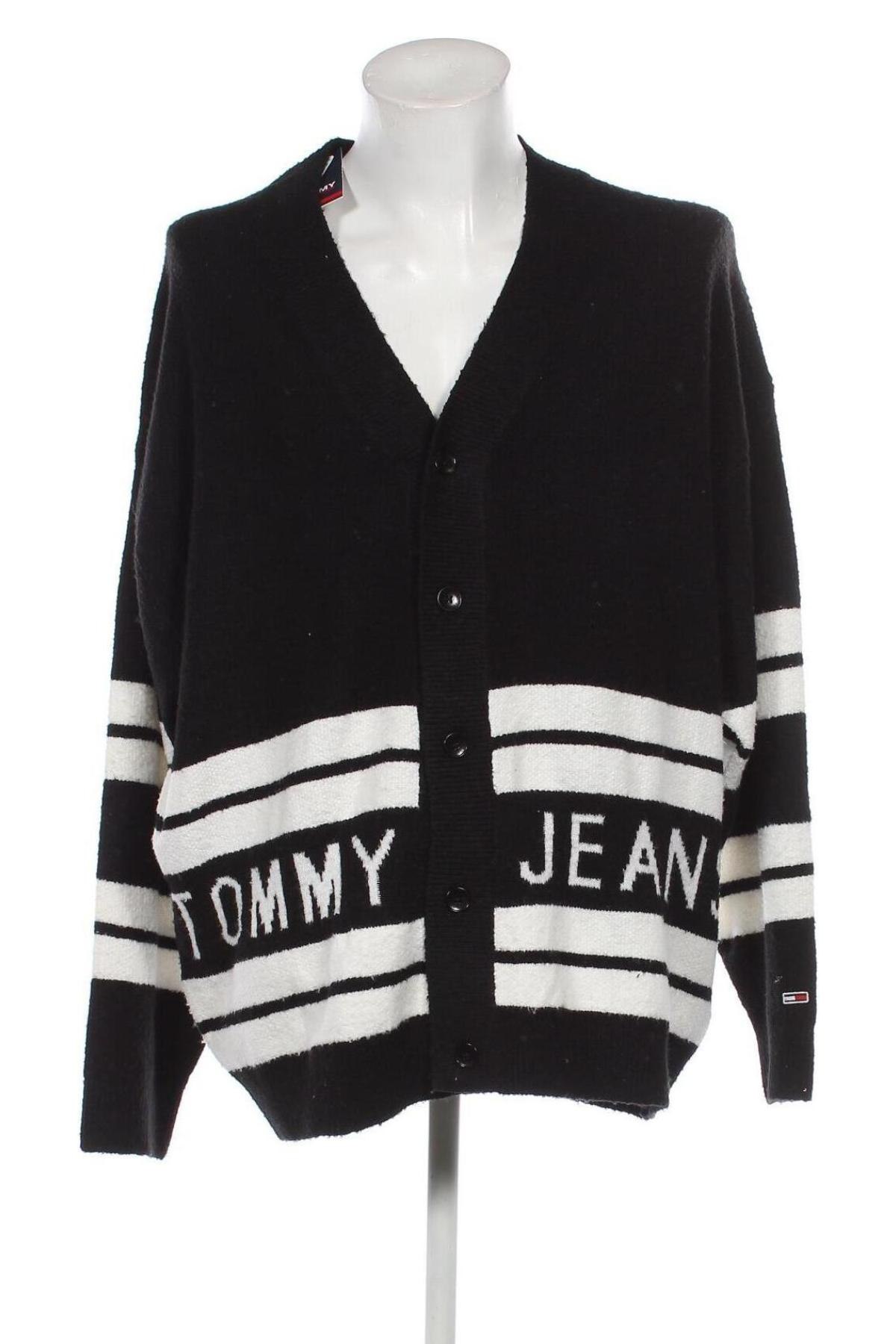 Ανδρική ζακέτα Tommy Jeans, Μέγεθος XL, Χρώμα Μαύρο, Τιμή 43,49 €