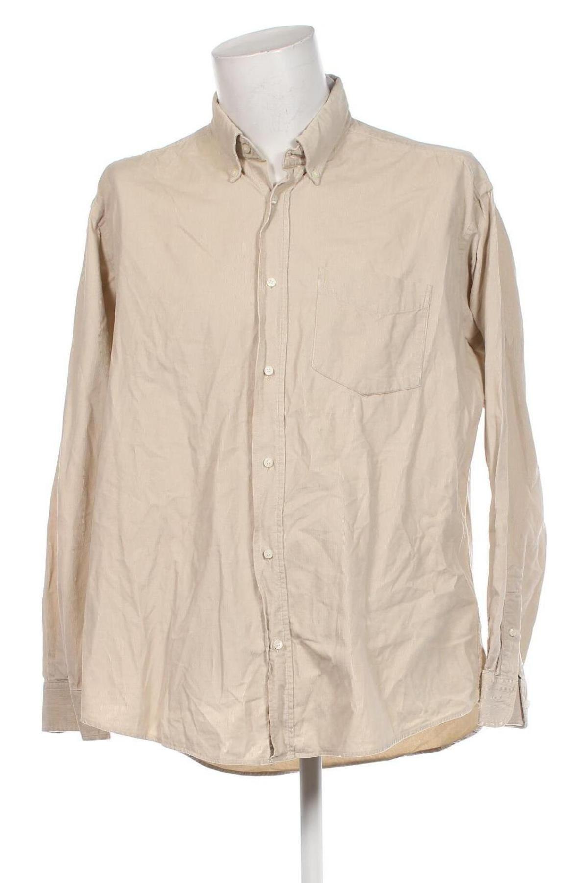 Herrenhemd C.Comberti, Größe L, Farbe Beige, Preis € 9,29