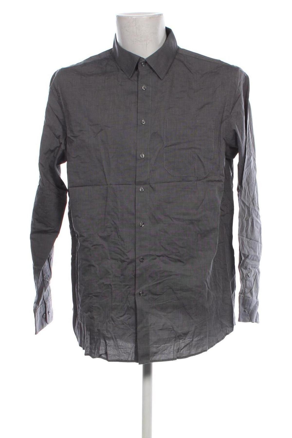 Herrenhemd Canda, Größe XL, Farbe Grau, Preis 8,07 €