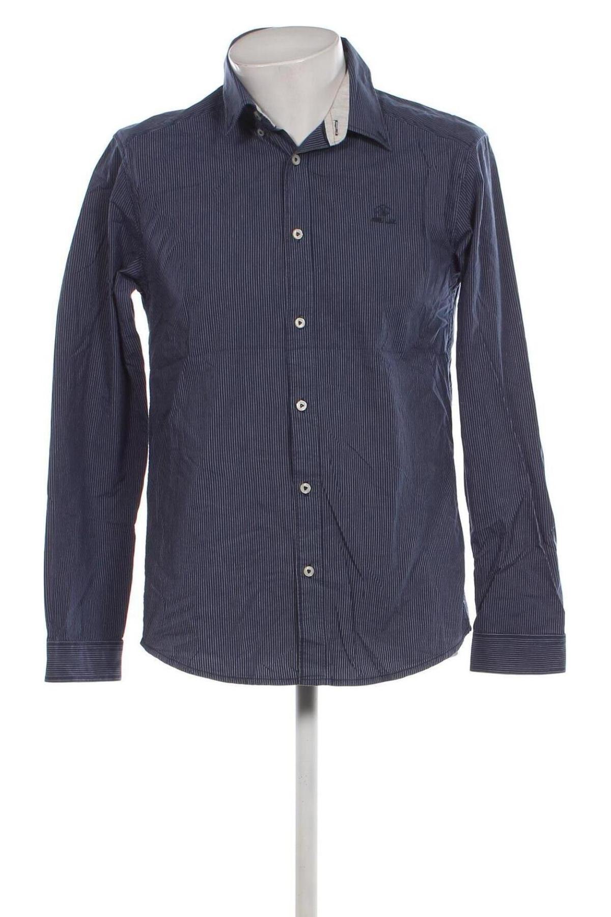 Herrenhemd Core By Jack & Jones, Größe M, Farbe Blau, Preis € 23,66