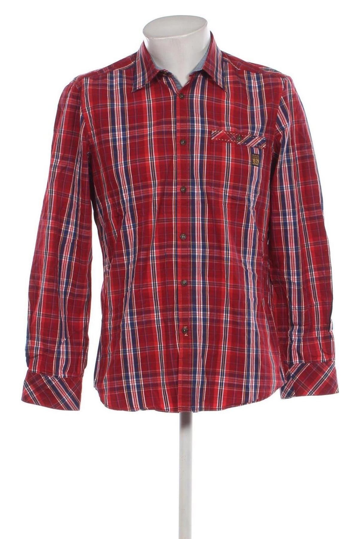 Мъжка риза Lerros, Размер M, Цвят Многоцветен, Цена 6,80 лв.