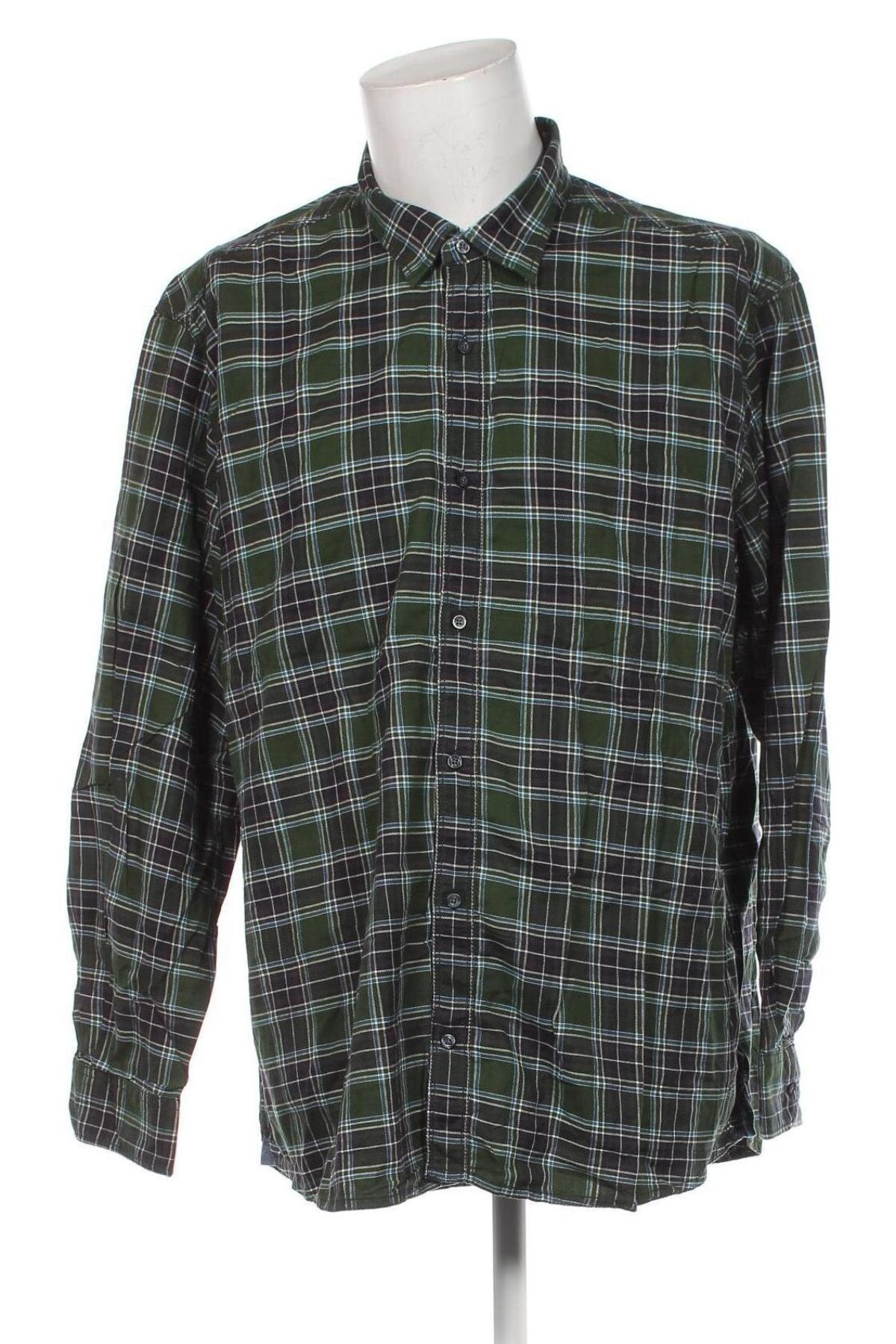Мъжка риза S.Oliver, Размер XXL, Цвят Зелен, Цена 13,60 лв.