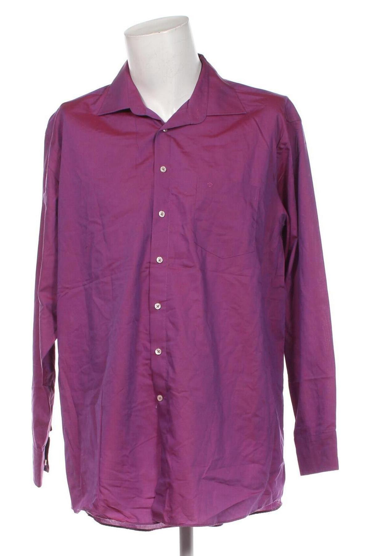 Мъжка риза Seidensticker, Размер XXL, Цвят Лилав, Цена 11,49 лв.