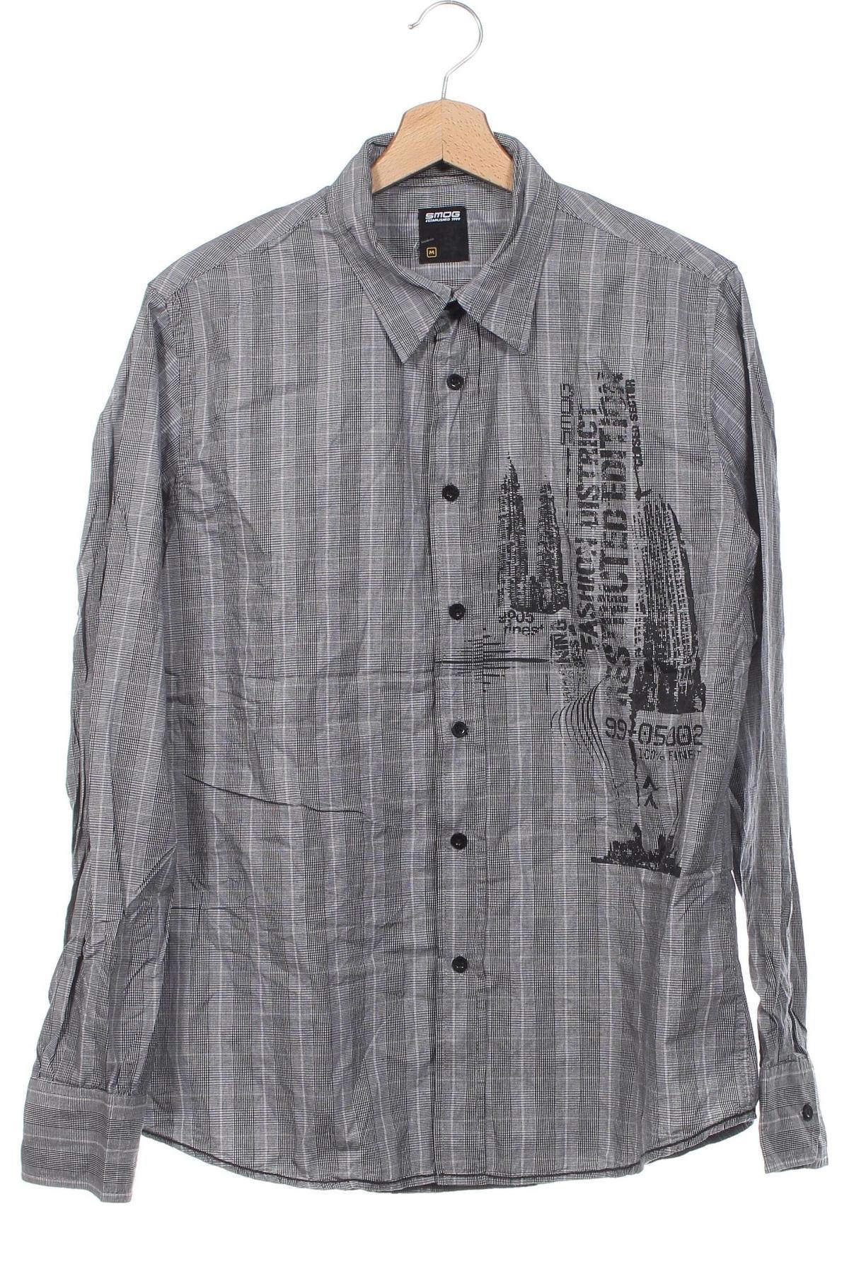 Pánska košeľa  Smog, Veľkosť M, Farba Sivá, Cena  3,75 €