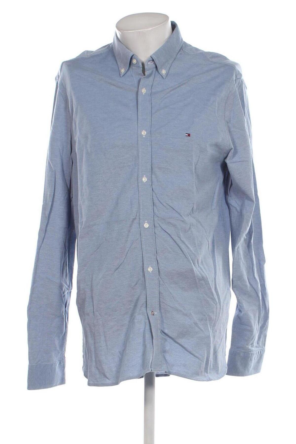 Herrenhemd Tommy Hilfiger, Größe XXL, Farbe Blau, Preis € 57,99