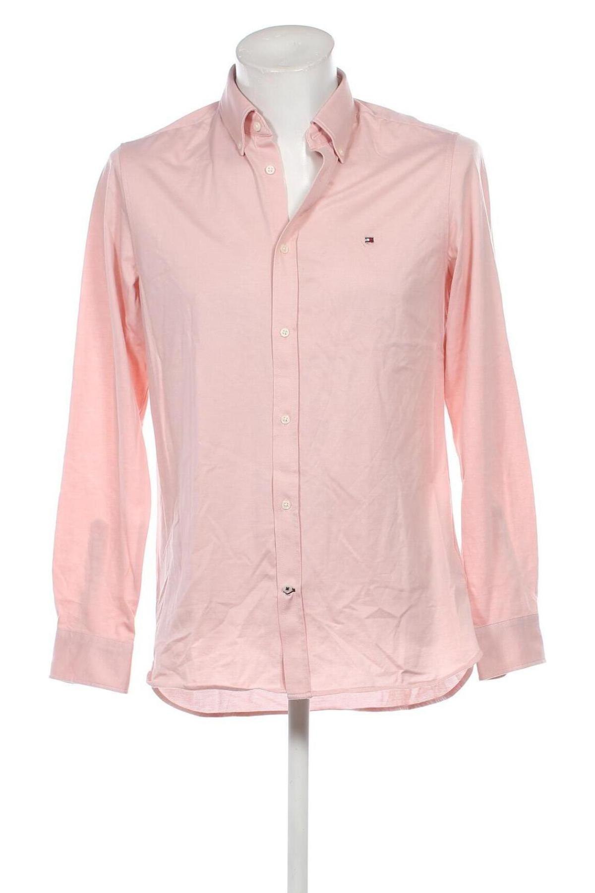 Herrenhemd Tommy Hilfiger, Größe M, Farbe Rosa, Preis € 36,99