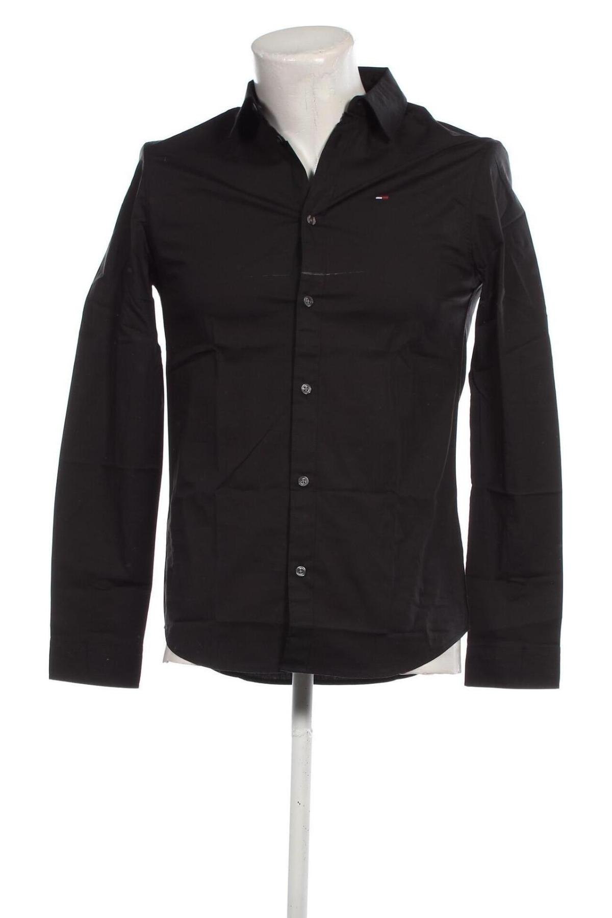 Cămașă de bărbați Tommy Jeans, Mărime S, Culoare Negru, Preț 171,99 Lei