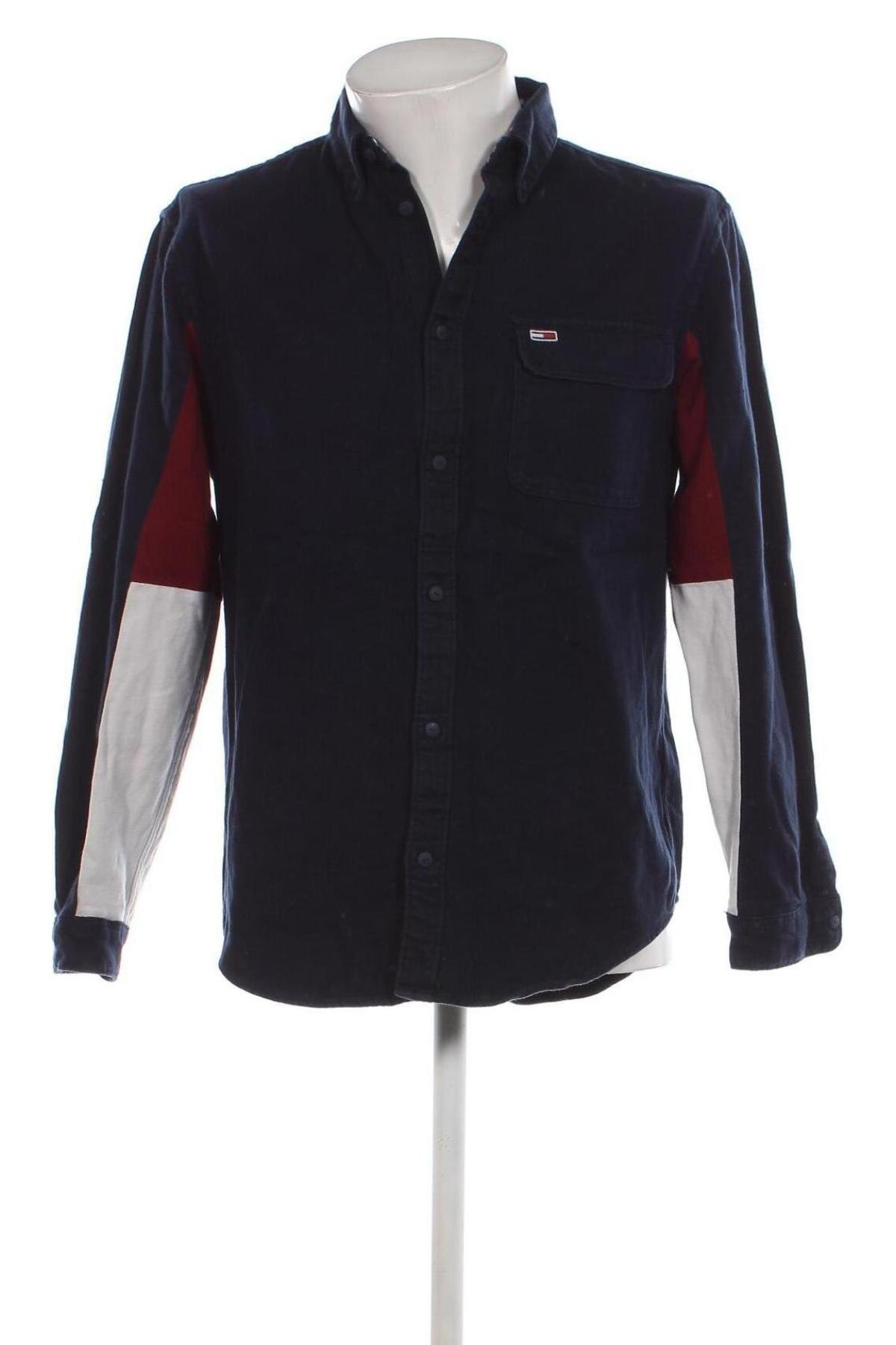 Pánska košeľa  Tommy Jeans, Veľkosť M, Farba Modrá, Cena  30,95 €