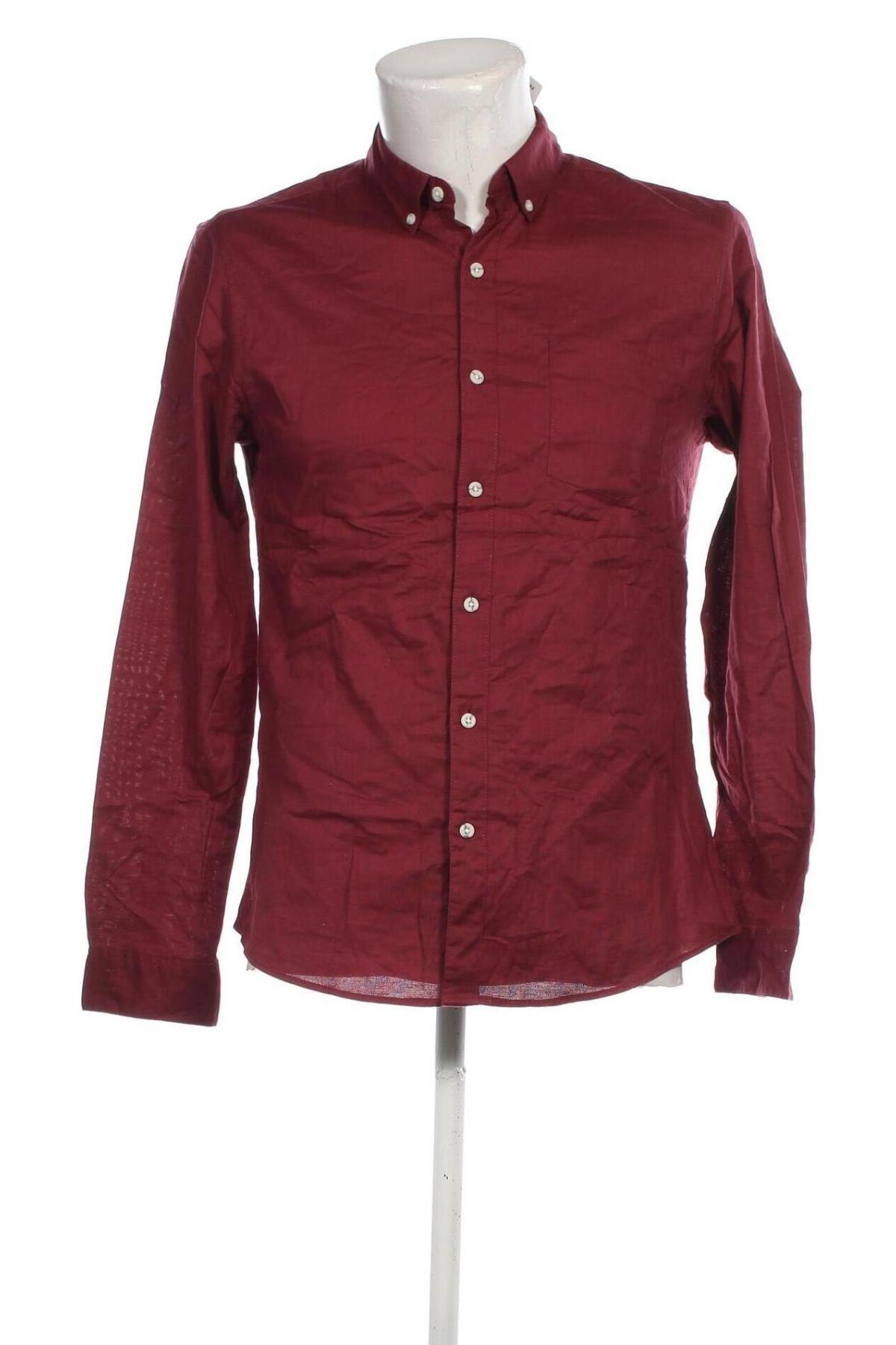 Herrenhemd Topman, Größe M, Farbe Rot, Preis € 23,66