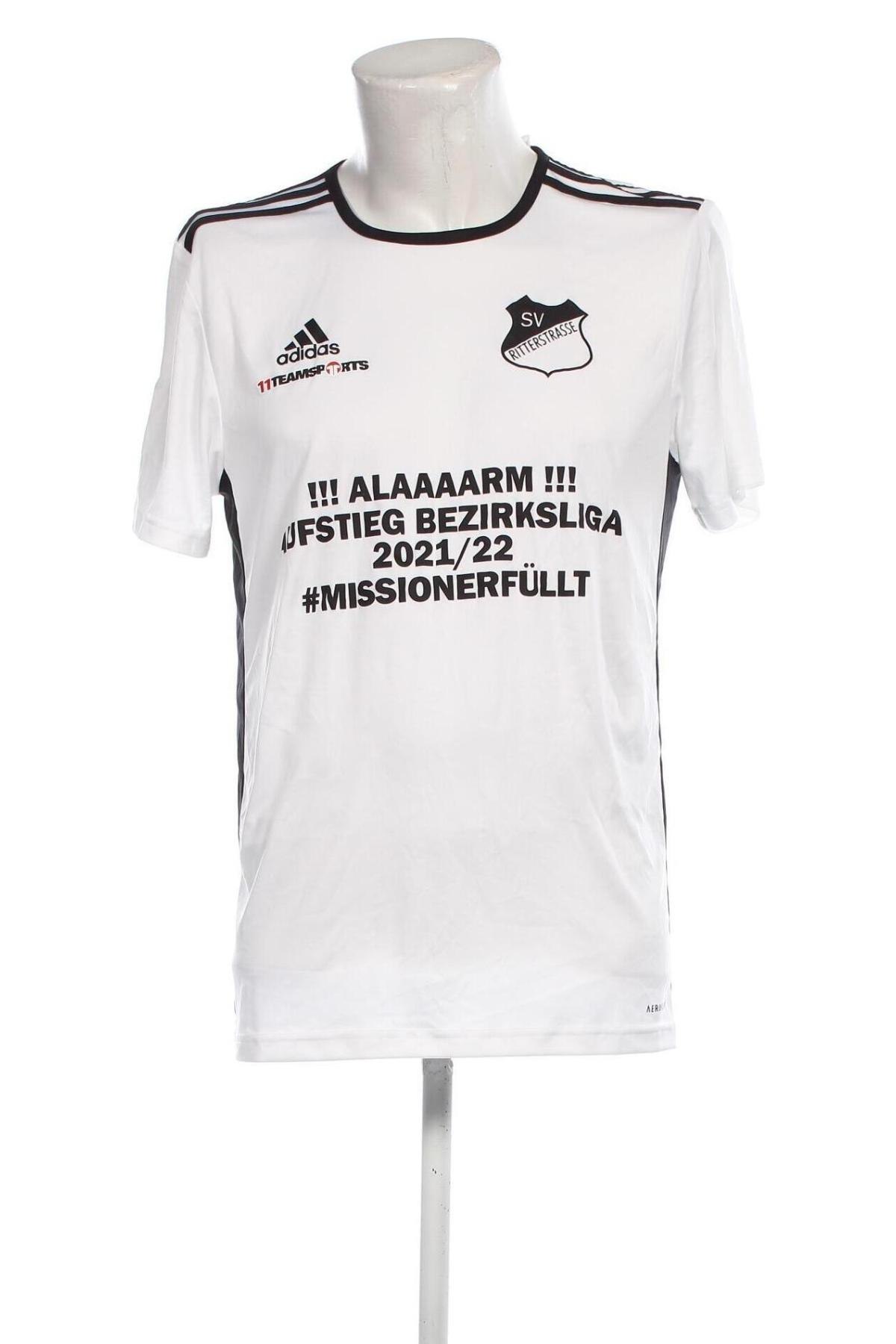 Tricou de bărbați Adidas, Mărime L, Culoare Alb, Preț 88,82 Lei