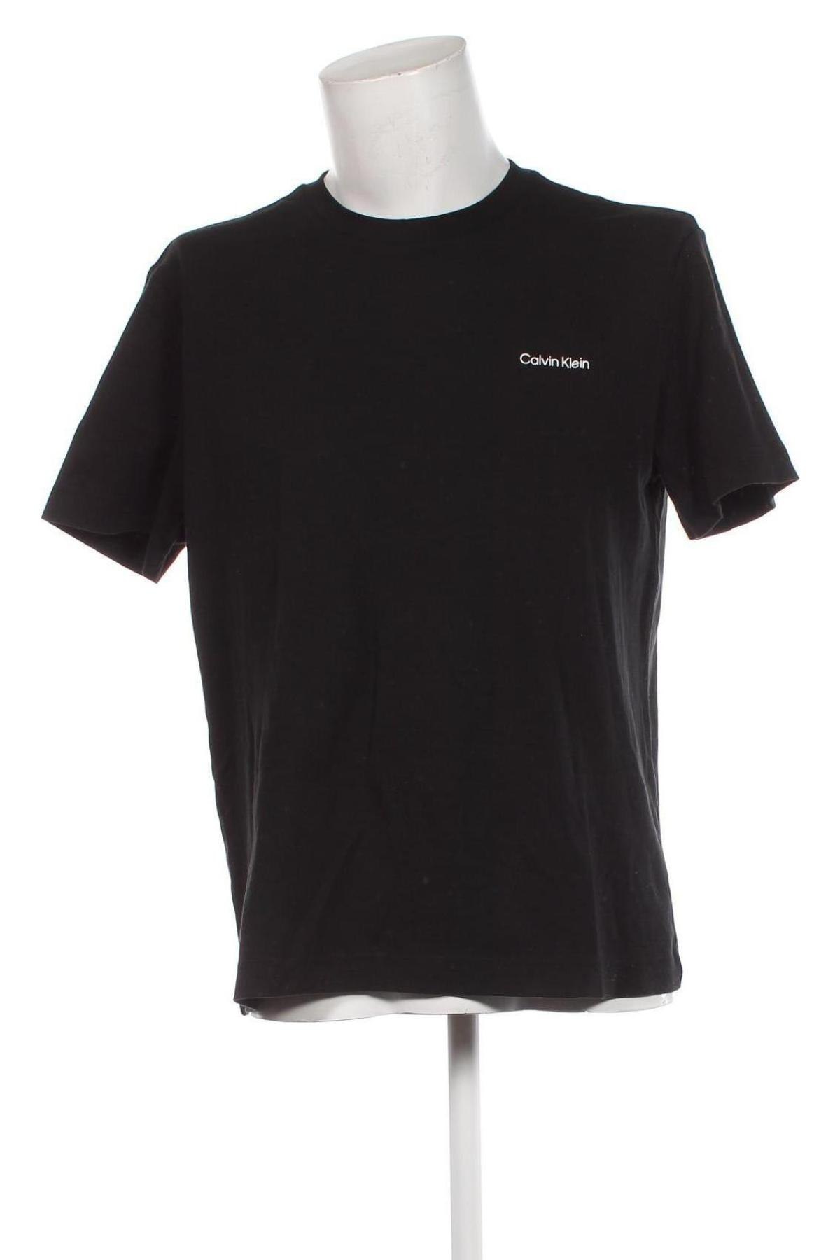 Herren T-Shirt Calvin Klein, Größe XL, Farbe Schwarz, Preis € 47,79