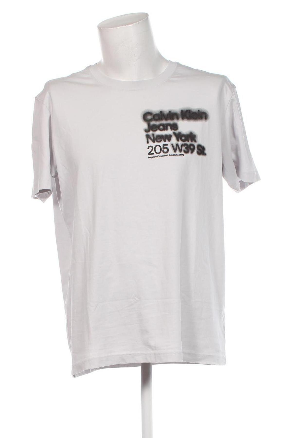 Ανδρικό t-shirt Calvin Klein Jeans, Μέγεθος XL, Χρώμα Γκρί, Τιμή 42,29 €