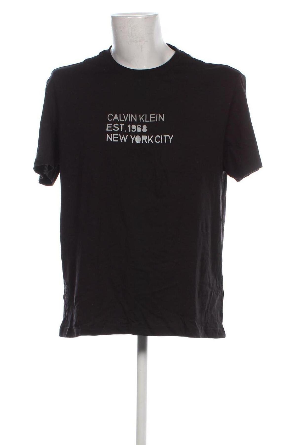 Ανδρικό t-shirt Calvin Klein Jeans, Μέγεθος XXL, Χρώμα Μαύρο, Τιμή 42,49 €