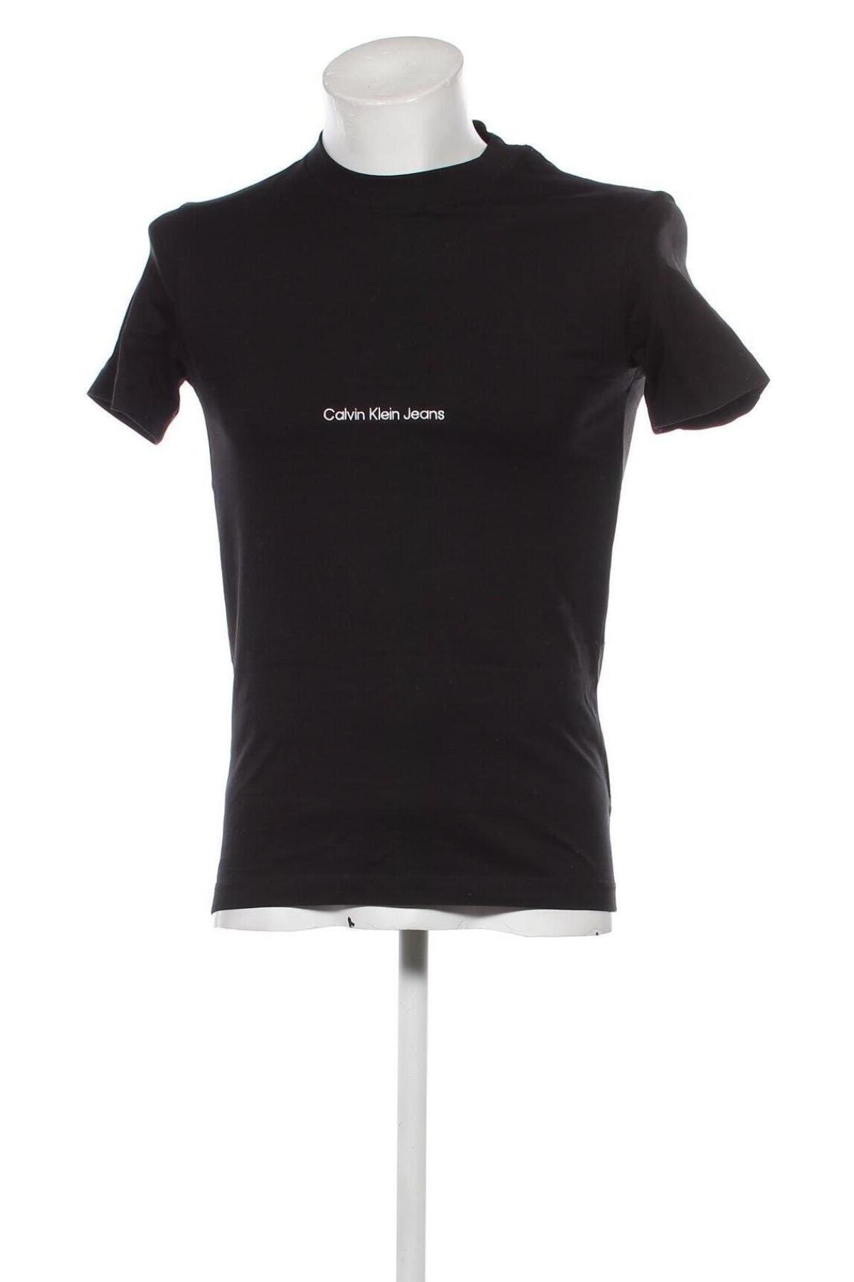 Ανδρικό t-shirt Calvin Klein Jeans, Μέγεθος S, Χρώμα Μαύρο, Τιμή 17,29 €