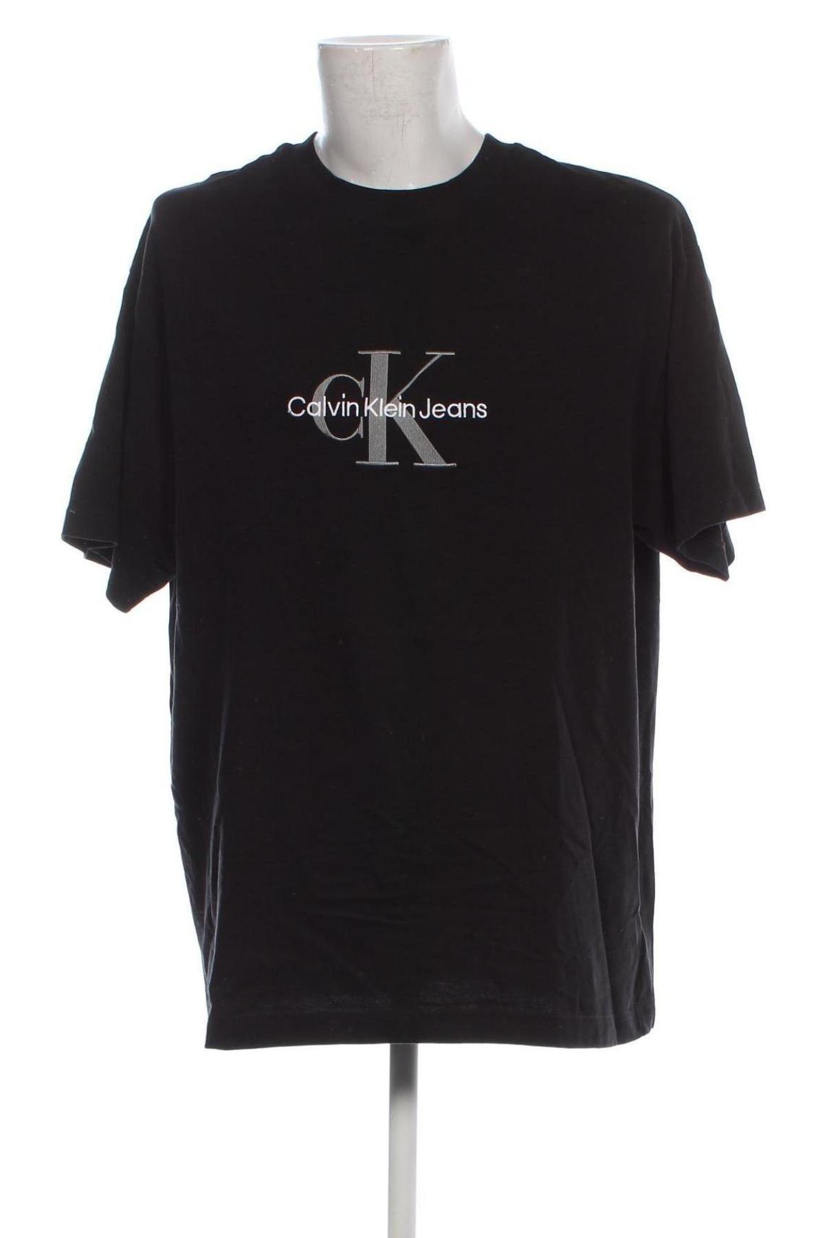 Ανδρικό t-shirt Calvin Klein Jeans, Μέγεθος XL, Χρώμα Μαύρο, Τιμή 25,99 €