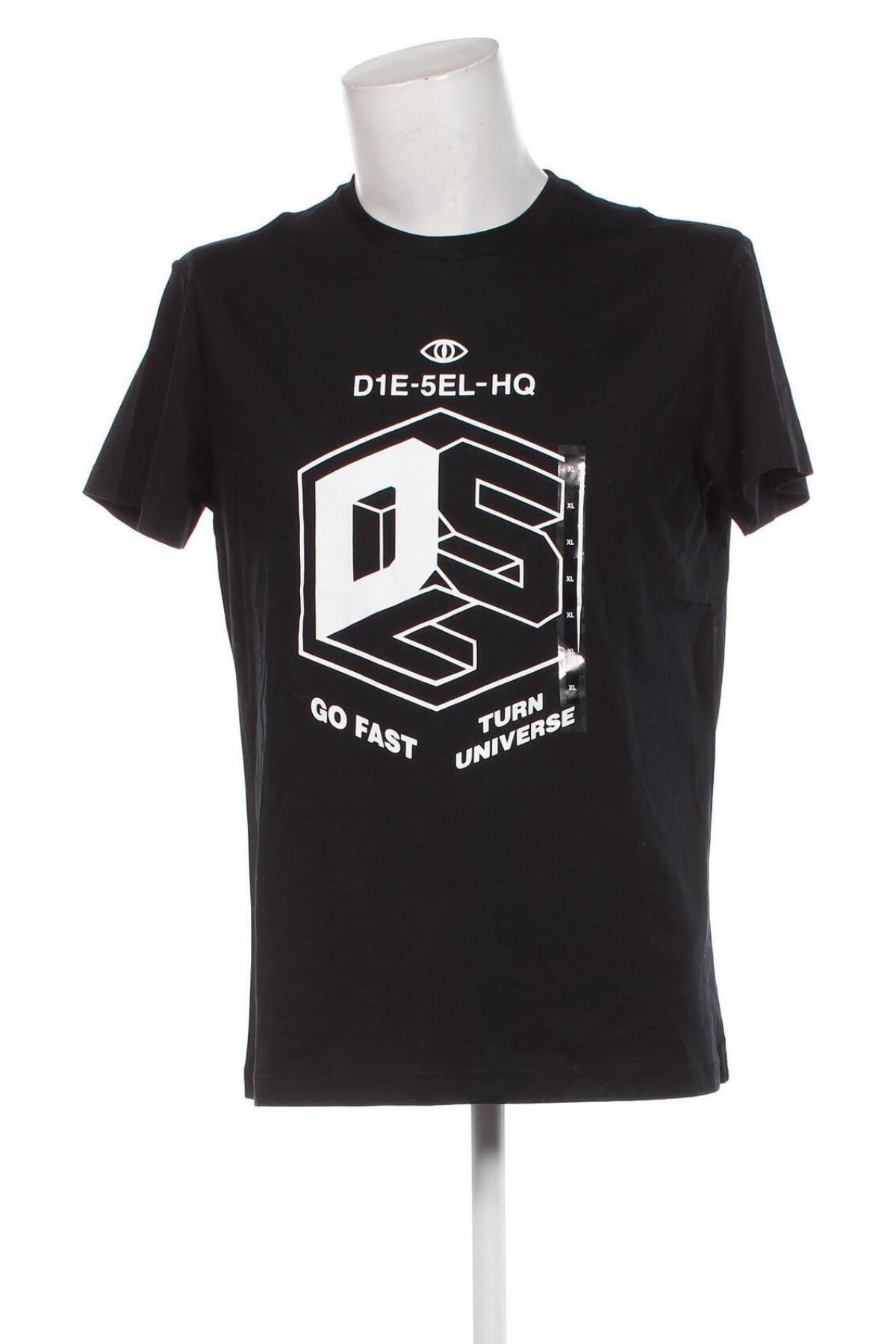 Herren T-Shirt Diesel, Größe XL, Farbe Schwarz, Preis 50,15 €