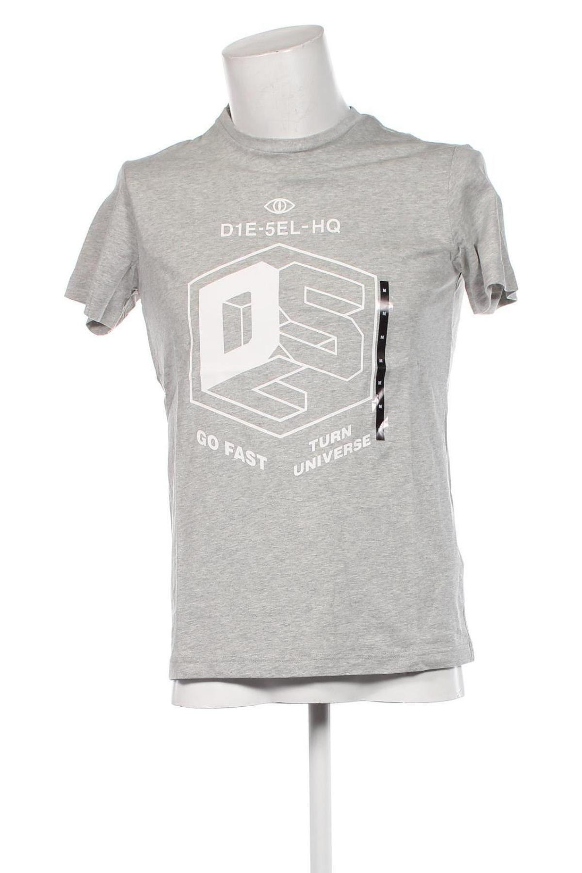 Herren T-Shirt Diesel, Größe M, Farbe Grau, Preis € 106,92