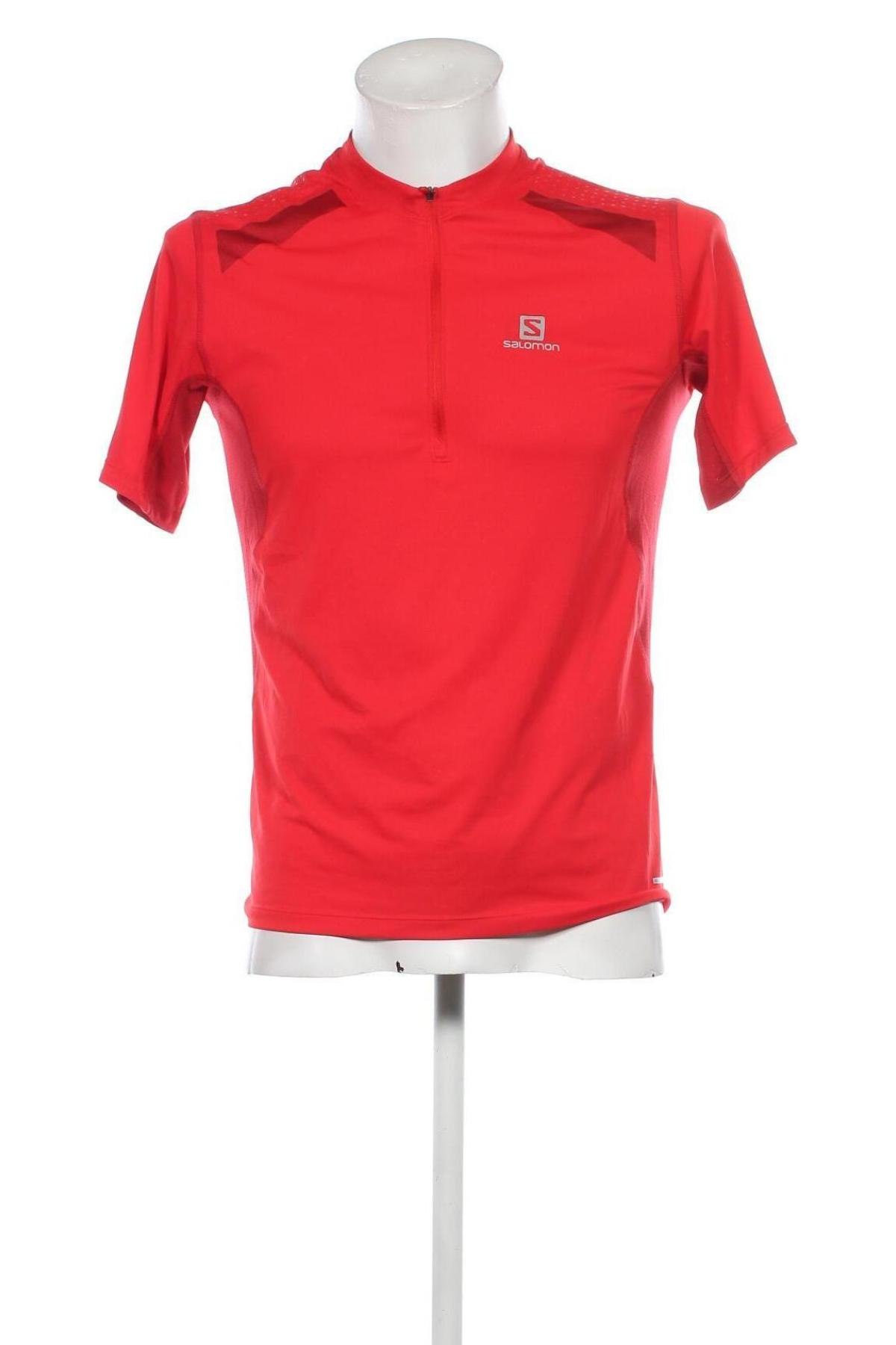 Herren T-Shirt Salomon, Größe M, Farbe Rot, Preis 23,66 €