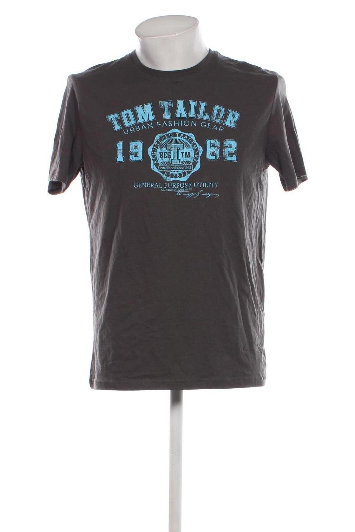 Męski T-shirt Tom Tailor, Rozmiar M, Kolor Szary, Cena 44,78 zł