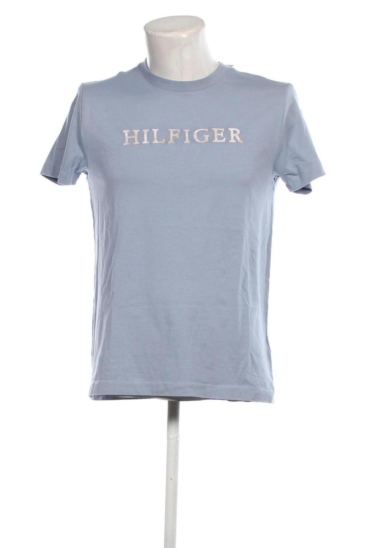 Tricou de bărbați Tommy Hilfiger, Mărime M, Culoare Albastru, Preț 161,99 Lei