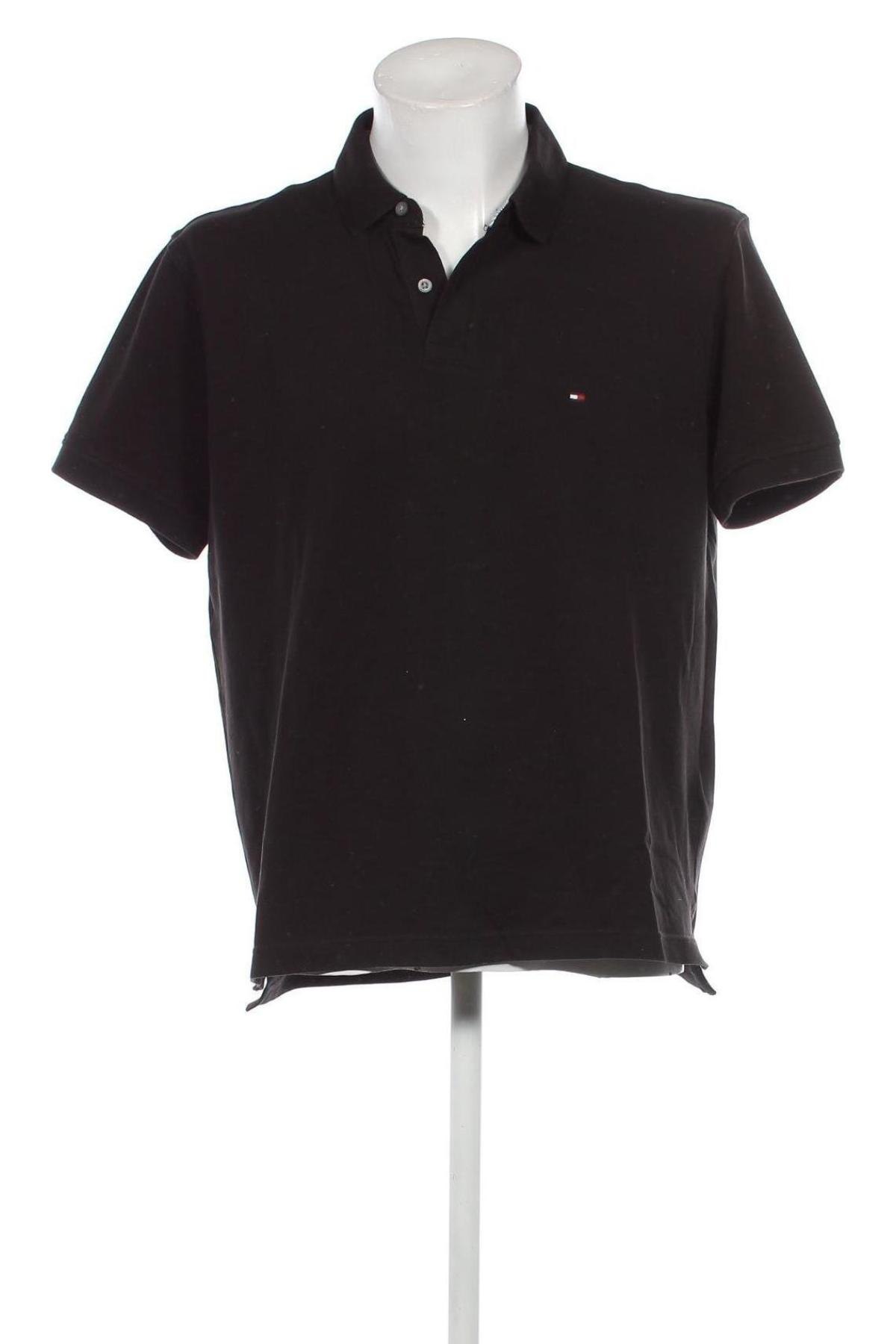 Tricou de bărbați Tommy Hilfiger, Mărime XL, Culoare Negru, Preț 179,99 Lei