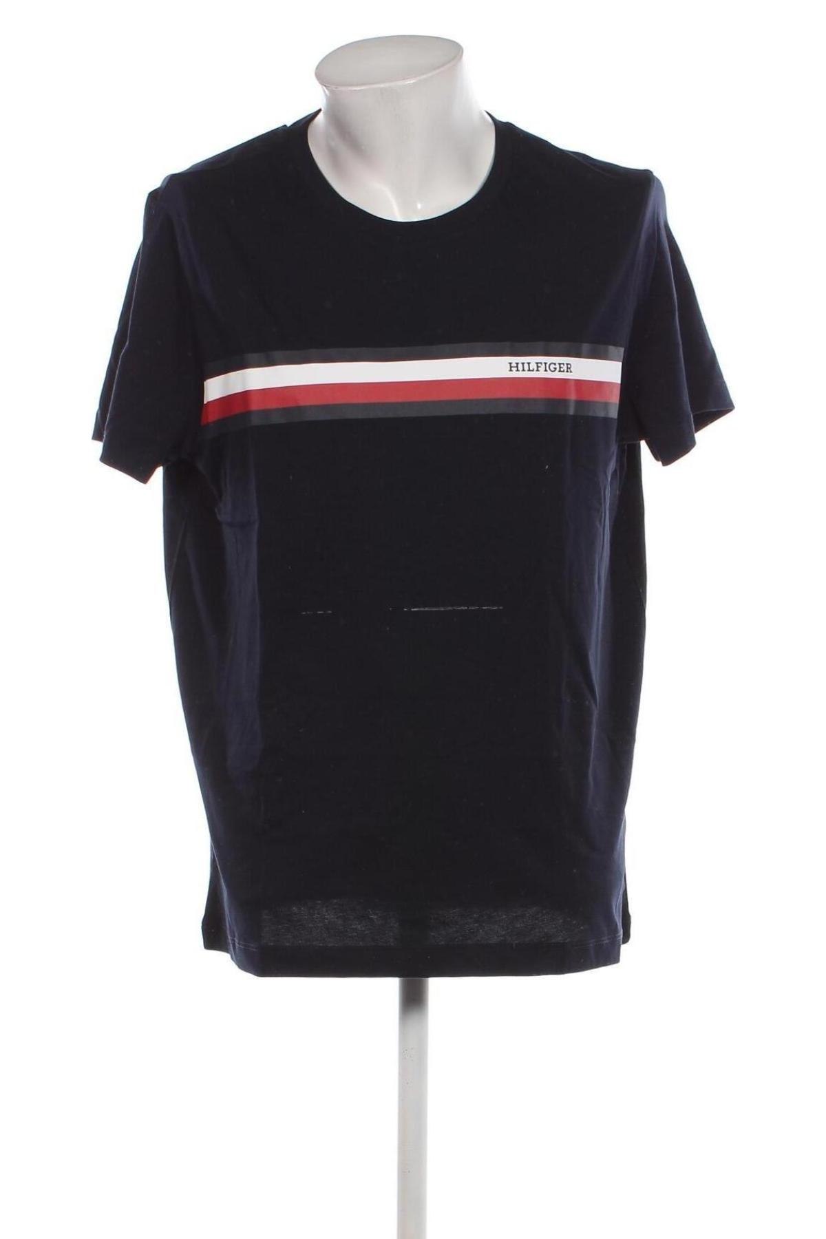 Herren T-Shirt Tommy Hilfiger, Größe XXL, Farbe Schwarz, Preis 33,49 €