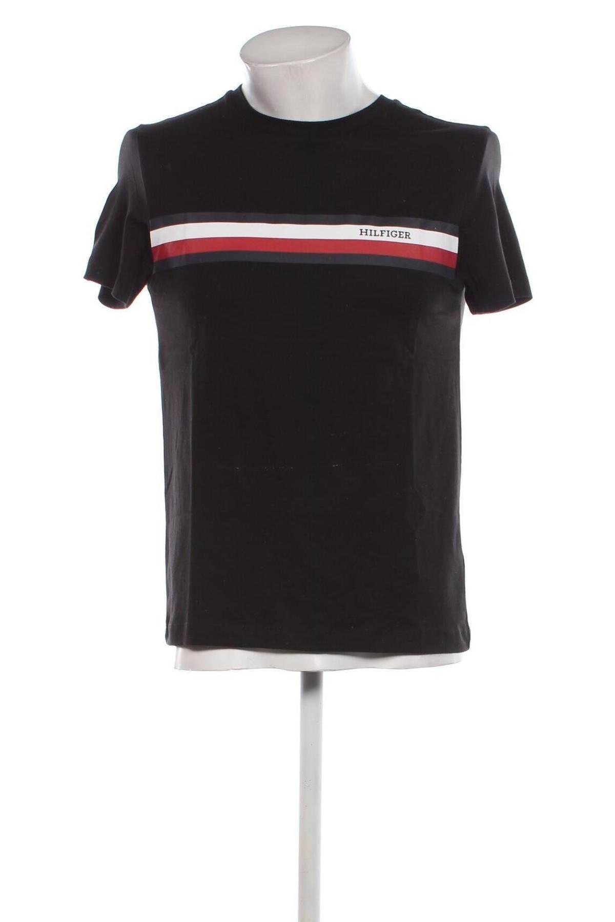 Tricou de bărbați Tommy Hilfiger, Mărime S, Culoare Negru, Preț 125,99 Lei