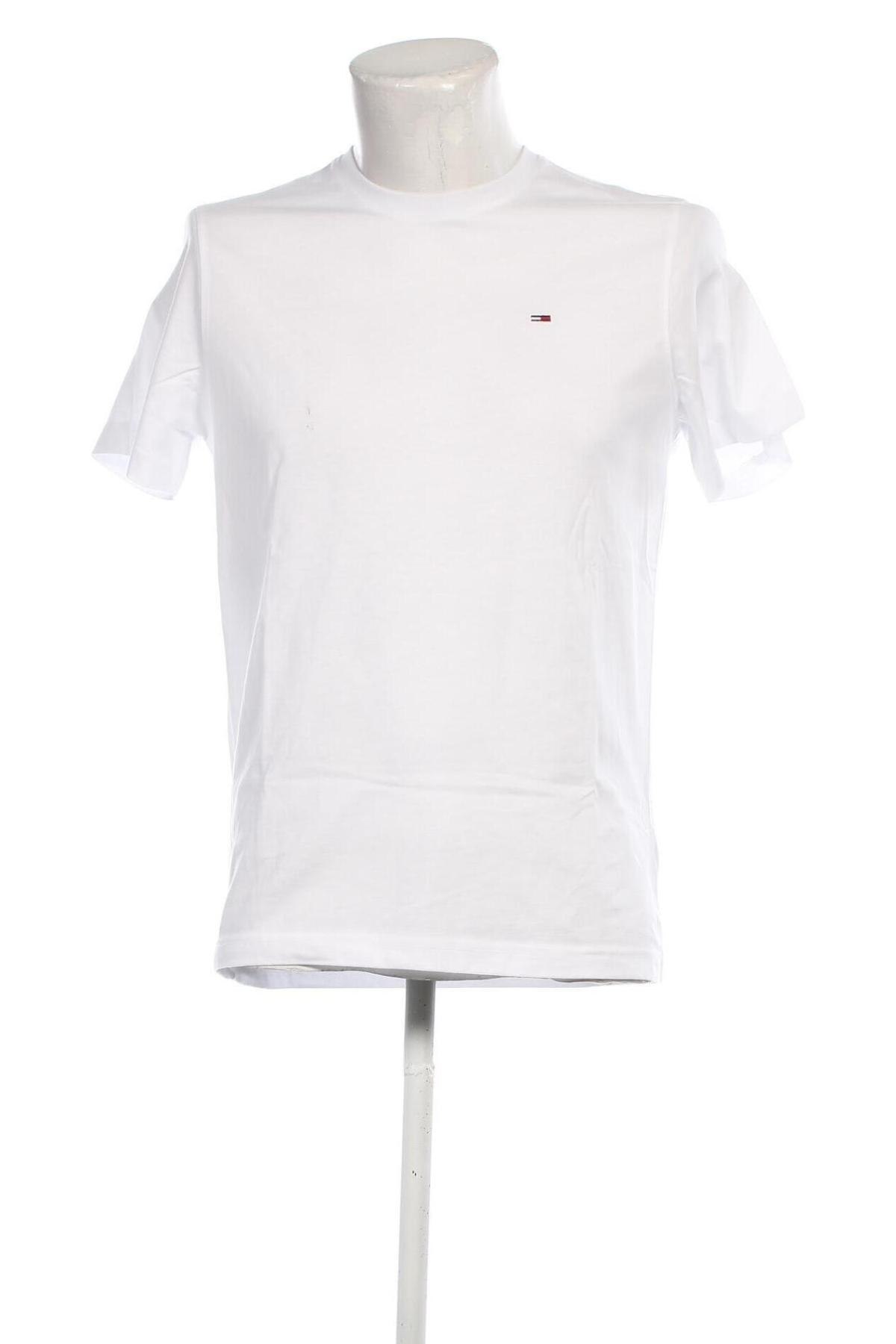 Ανδρικό t-shirt Tommy Jeans, Μέγεθος S, Χρώμα Λευκό, Τιμή 19,99 €