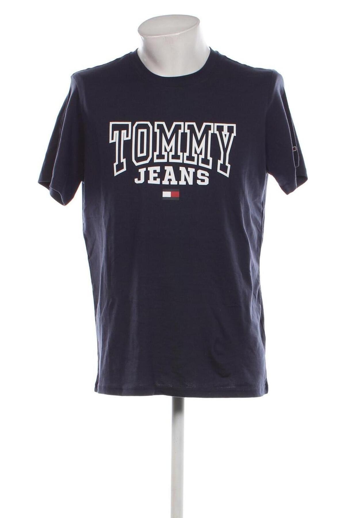 Pánské tričko  Tommy Jeans, Velikost L, Barva Modrá, Cena  725,00 Kč