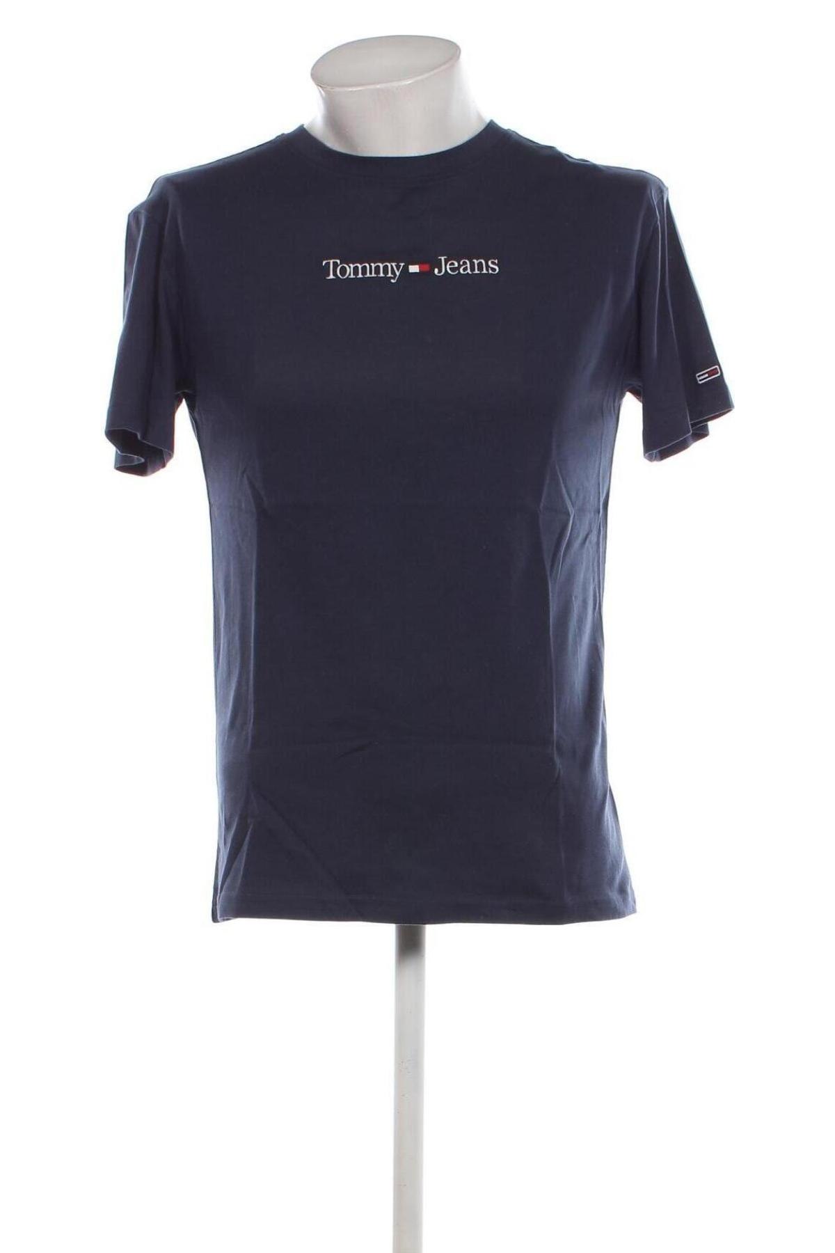 Pánske tričko  Tommy Jeans, Veľkosť XS, Farba Modrá, Cena  20,25 €