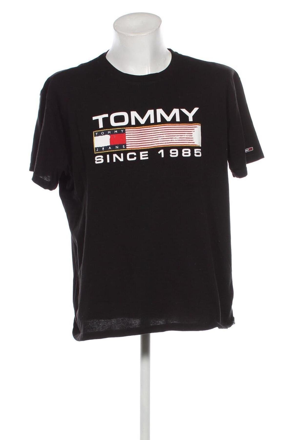 Pánské tričko  Tommy Jeans, Velikost XXL, Barva Černá, Cena  405,00 Kč