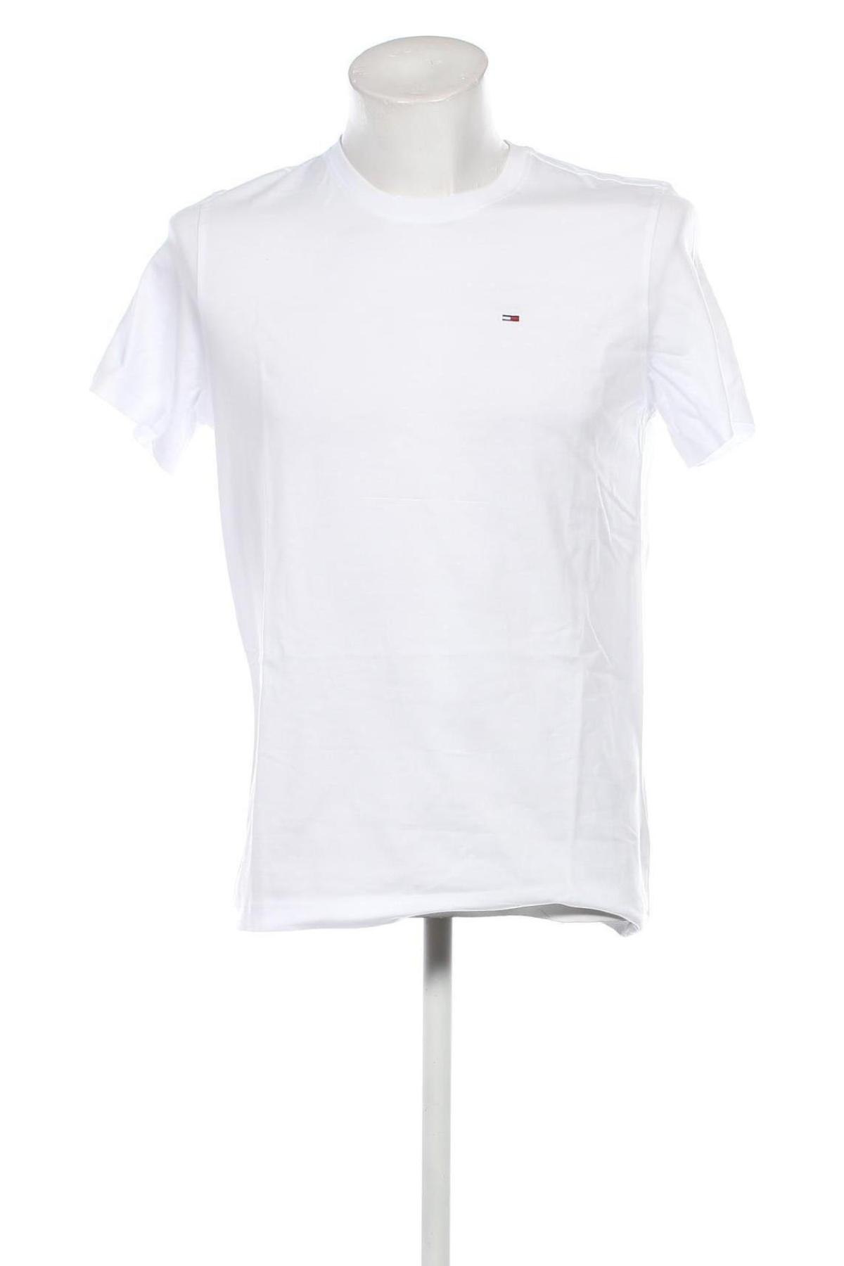 Herren T-Shirt Tommy Jeans, Größe M, Farbe Weiß, Preis 24,99 €