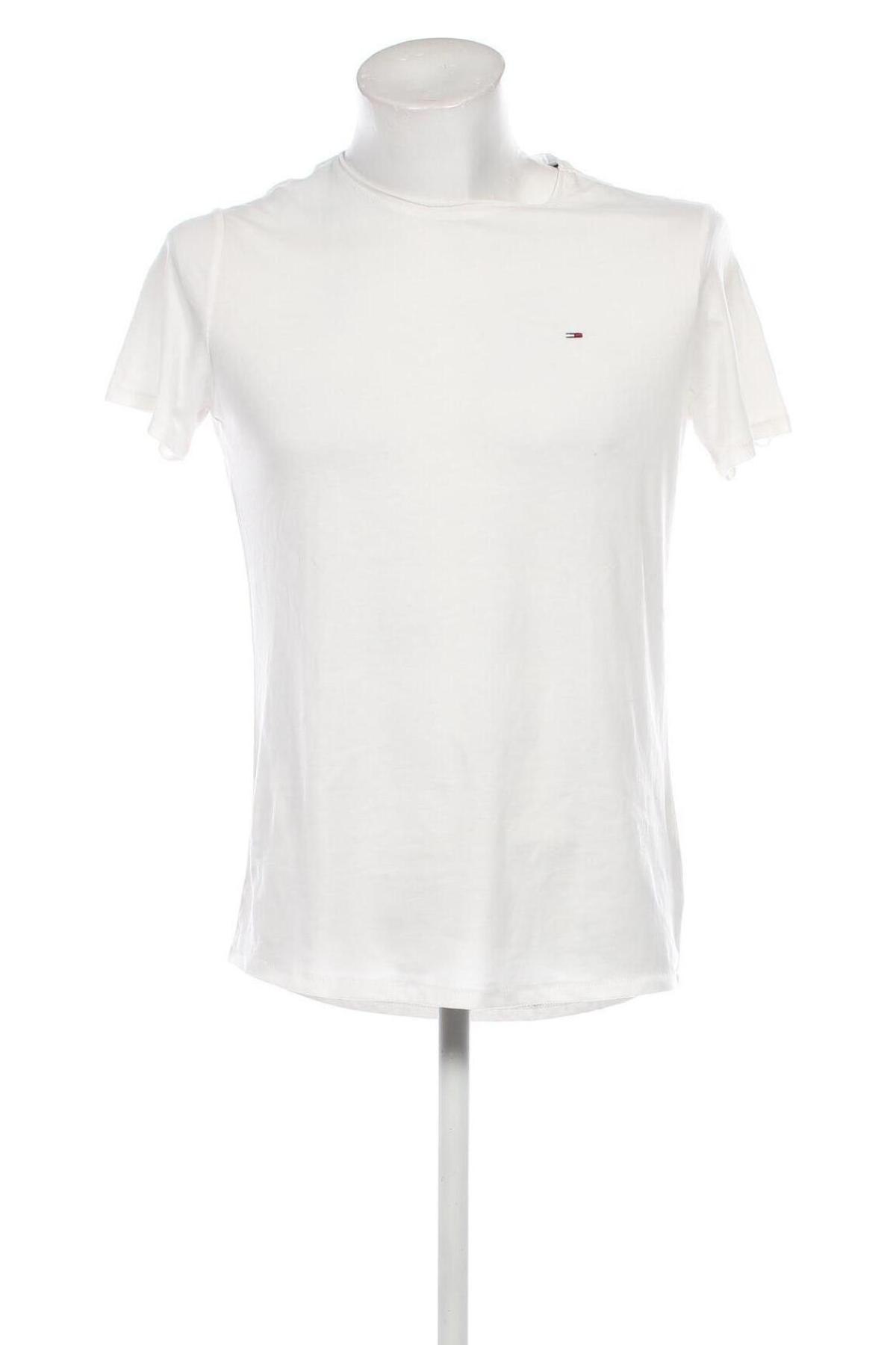 Ανδρικό t-shirt Tommy Jeans, Μέγεθος M, Χρώμα Λευκό, Τιμή 15,99 €