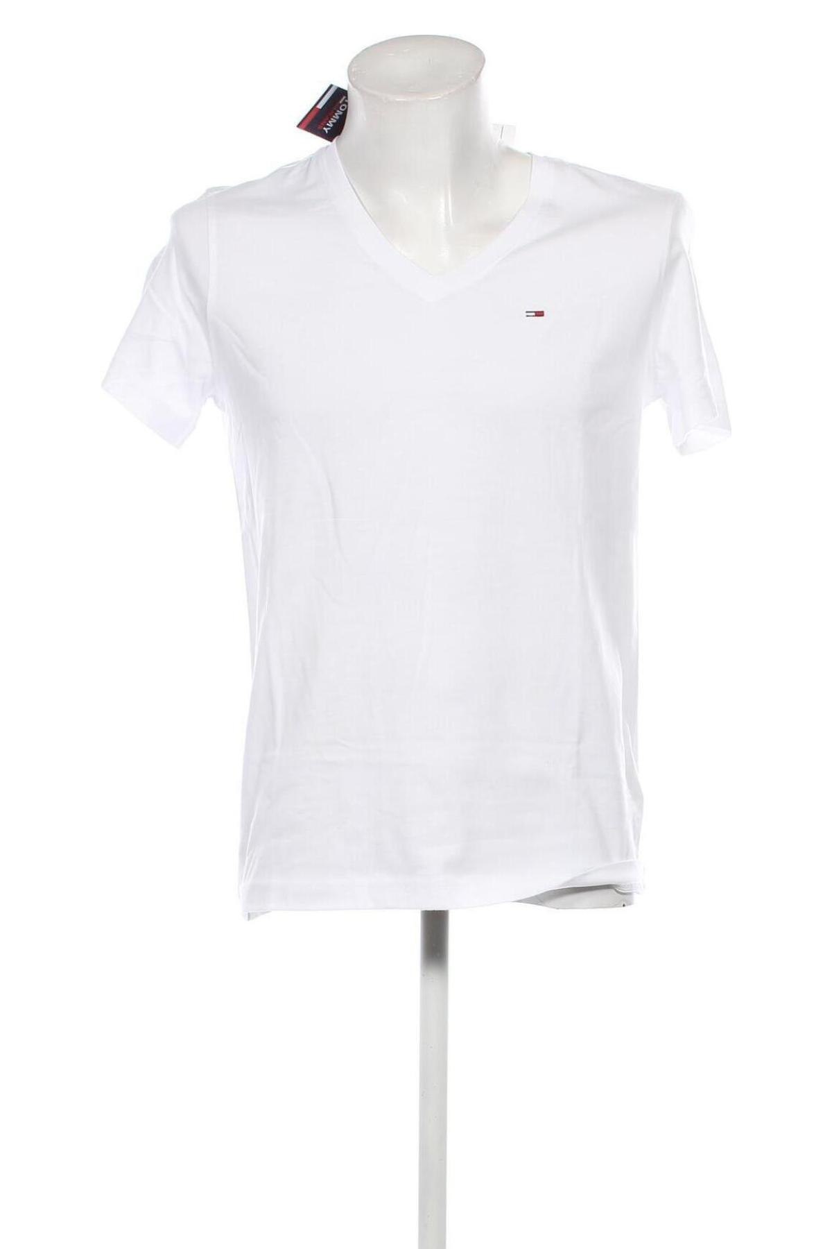 Herren T-Shirt Tommy Jeans, Größe M, Farbe Weiß, Preis € 27,99