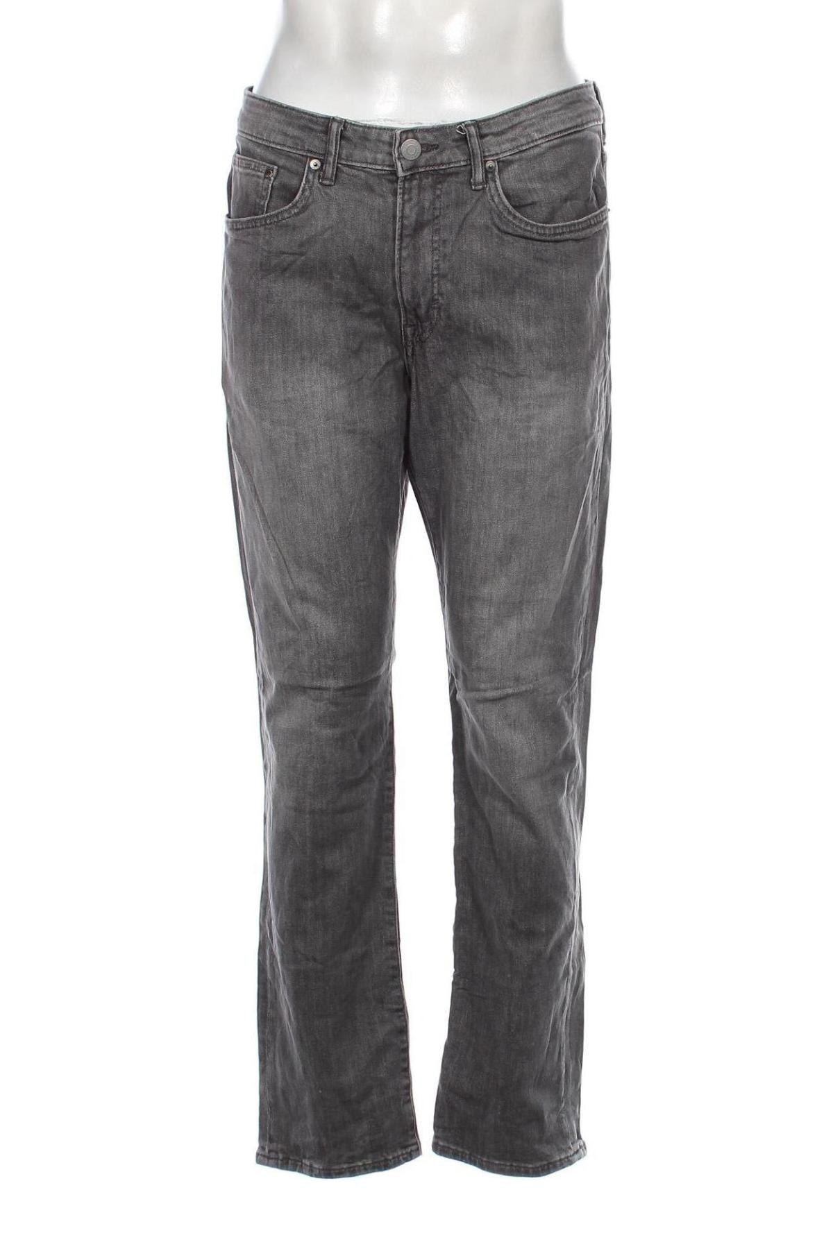 Męskie jeansy H&M, Rozmiar L, Kolor Szary, Cena 39,99 zł