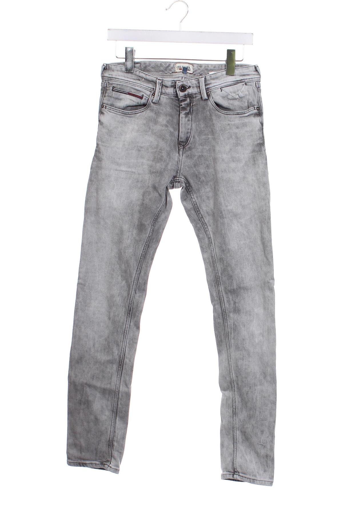 Męskie jeansy Hilfiger Denim, Rozmiar S, Kolor Szary, Cena 158,99 zł