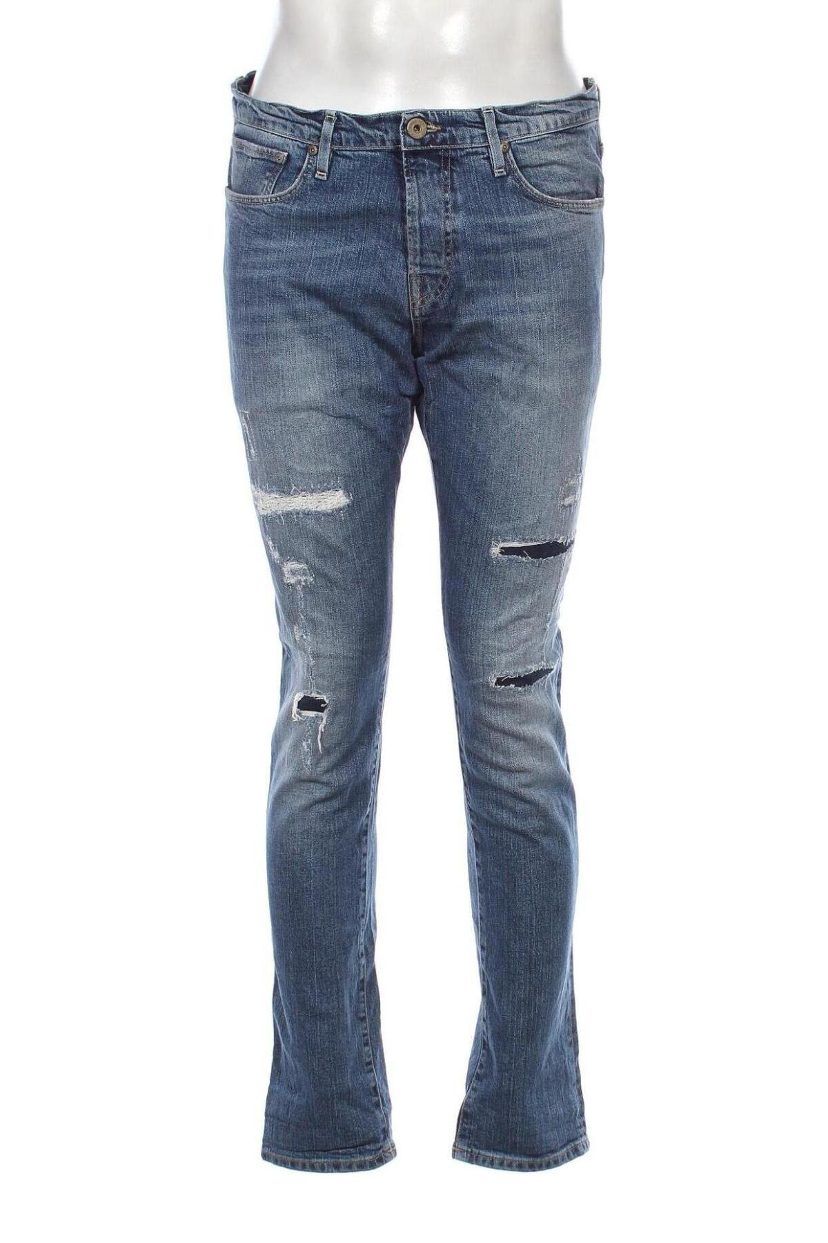 Męskie jeansy Jack & Jones, Rozmiar M, Kolor Niebieski, Cena 36,99 zł