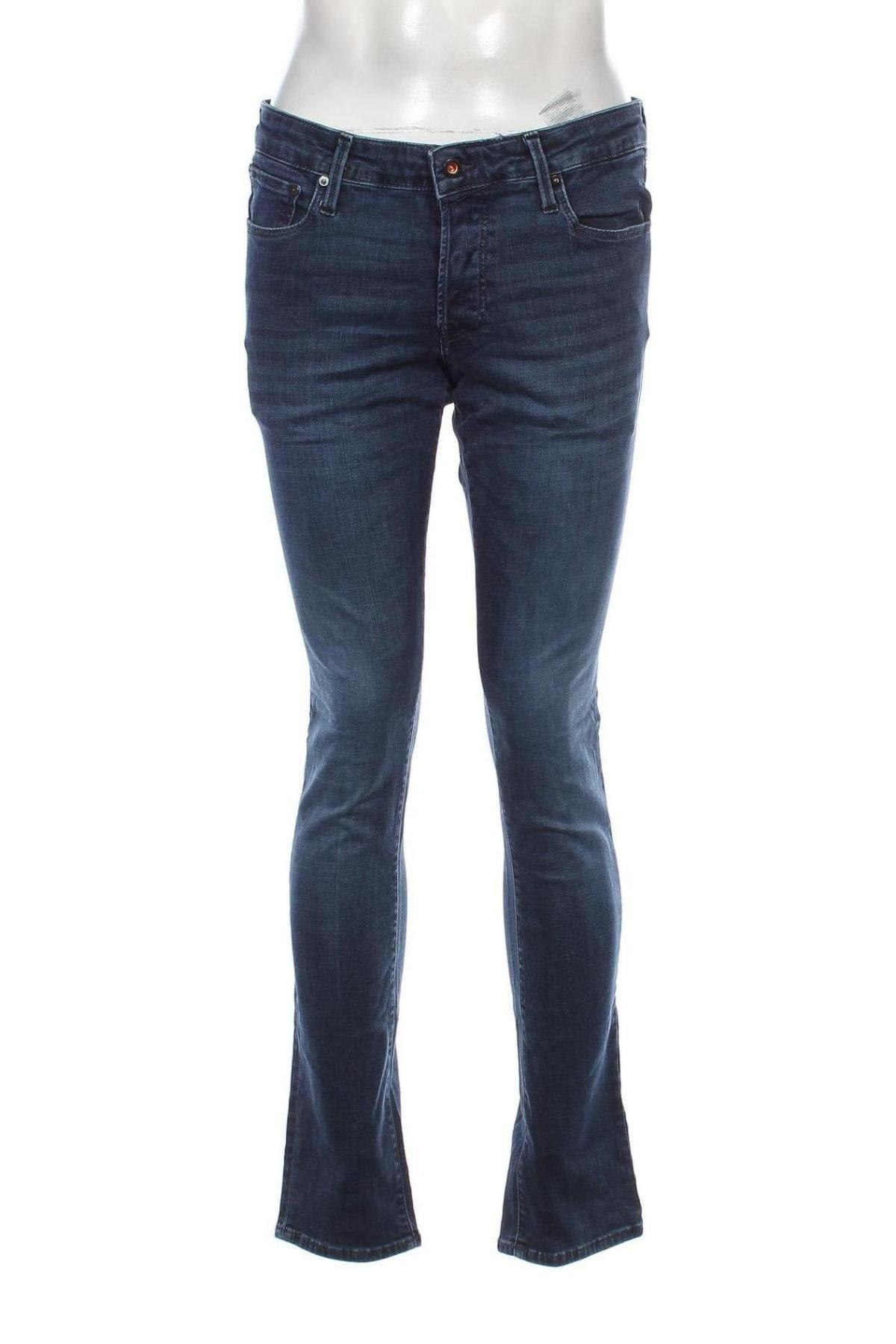 Męskie jeansy Jack & Jones, Rozmiar M, Kolor Niebieski, Cena 36,99 zł