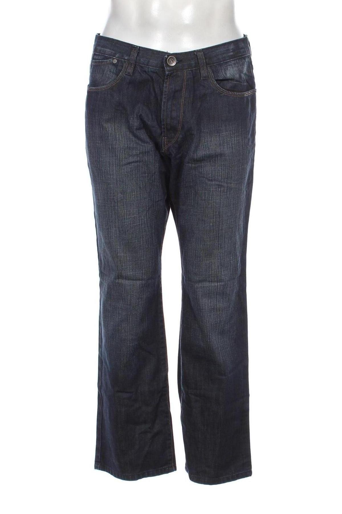 Męskie jeansy Oklahoma Jeans, Rozmiar L, Kolor Niebieski, Cena 40,99 zł