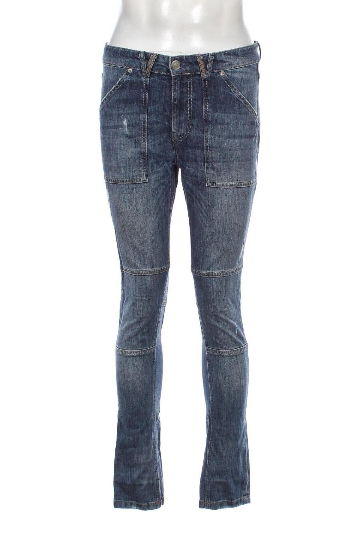 Pánské džíny  Perfect Jeans By Gina Tricot, Velikost L, Barva Modrá, Cena  654,00 Kč