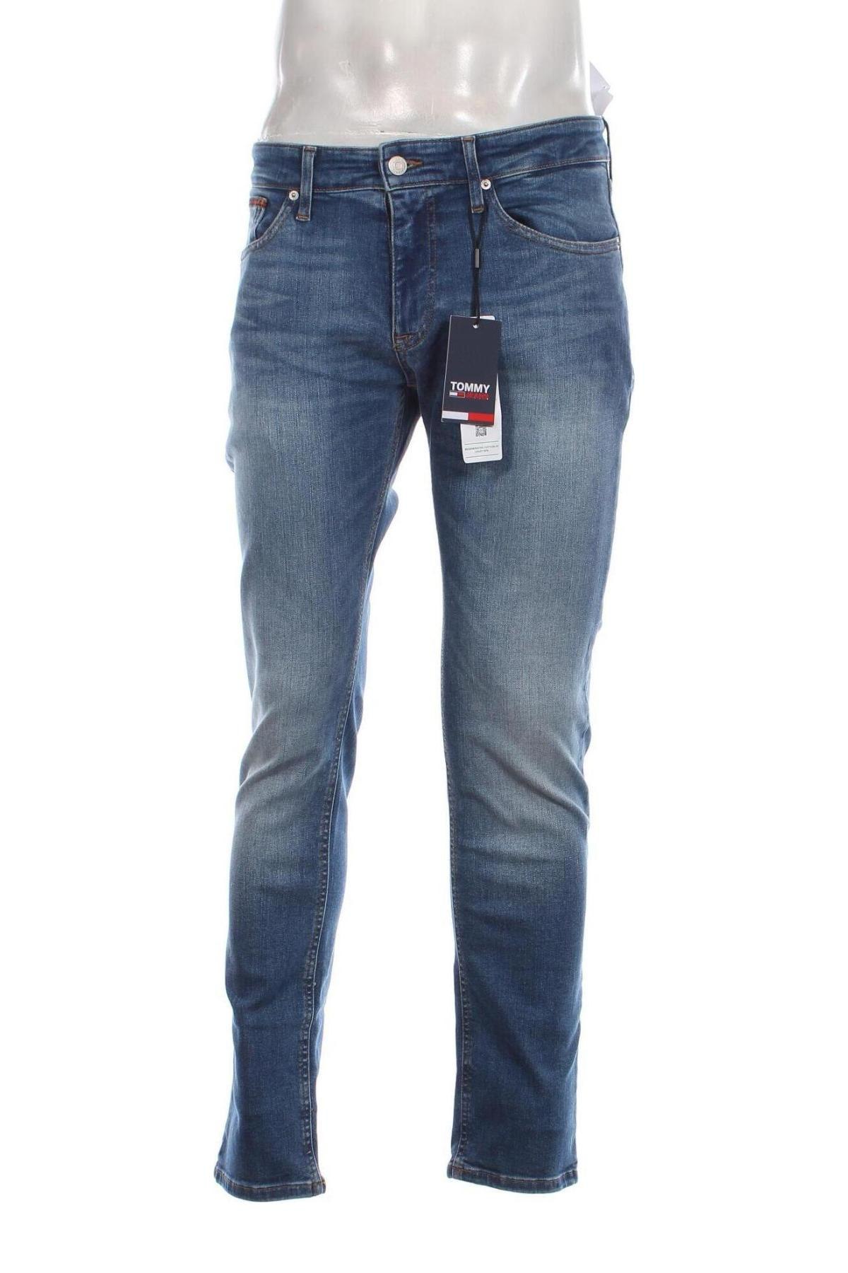 Męskie jeansy Tommy Jeans, Rozmiar M, Kolor Niebieski, Cena 582,99 zł