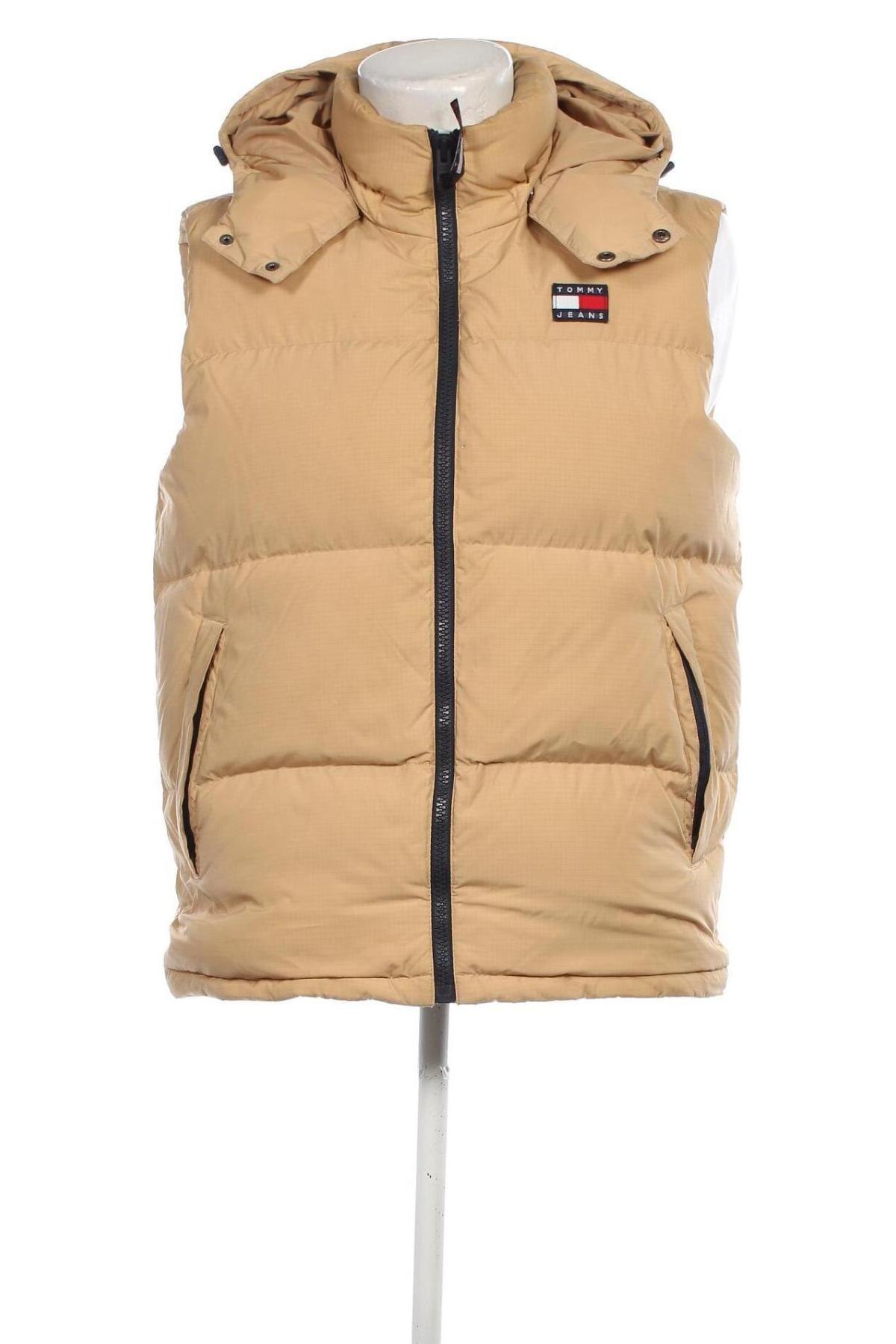 Herrenweste Tommy Jeans, Größe L, Farbe Beige, Preis € 162,84