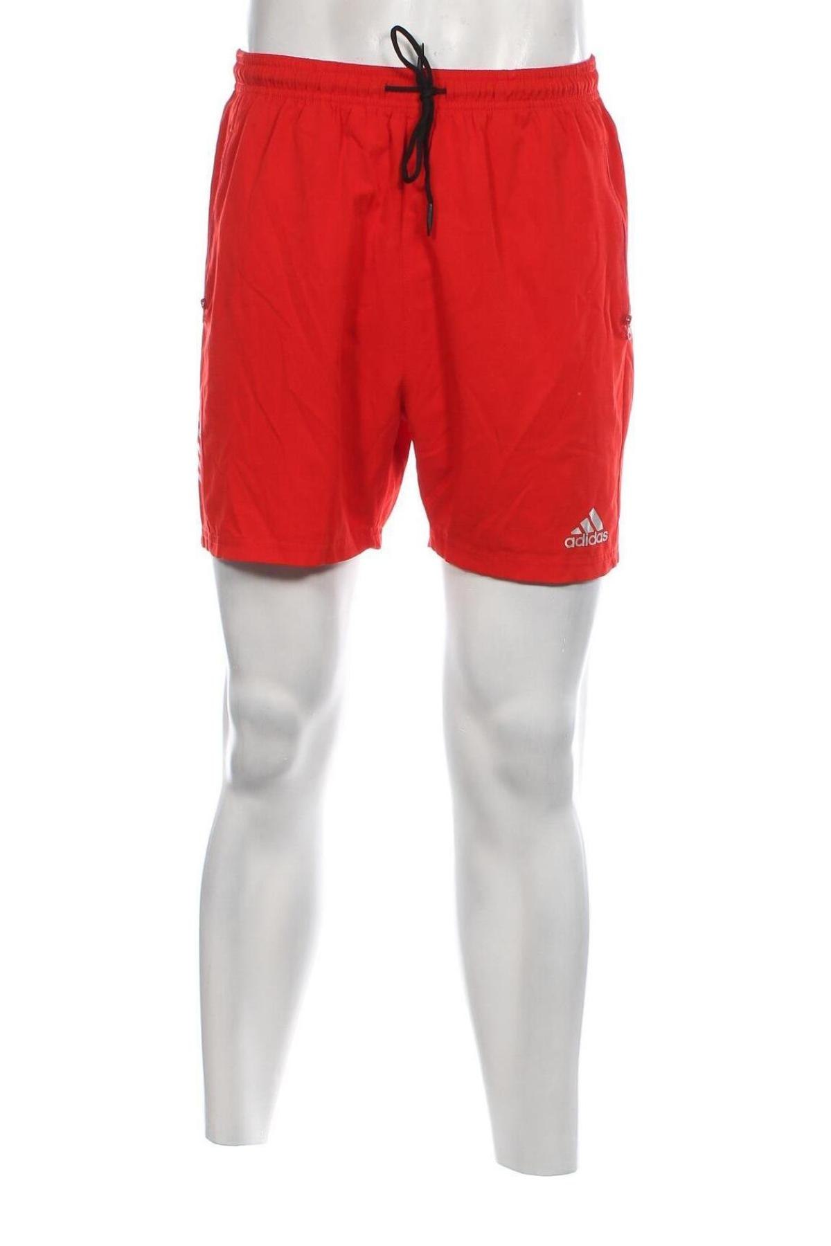 Herren Shorts Adidas, Größe XXL, Farbe Rot, Preis 14,49 €